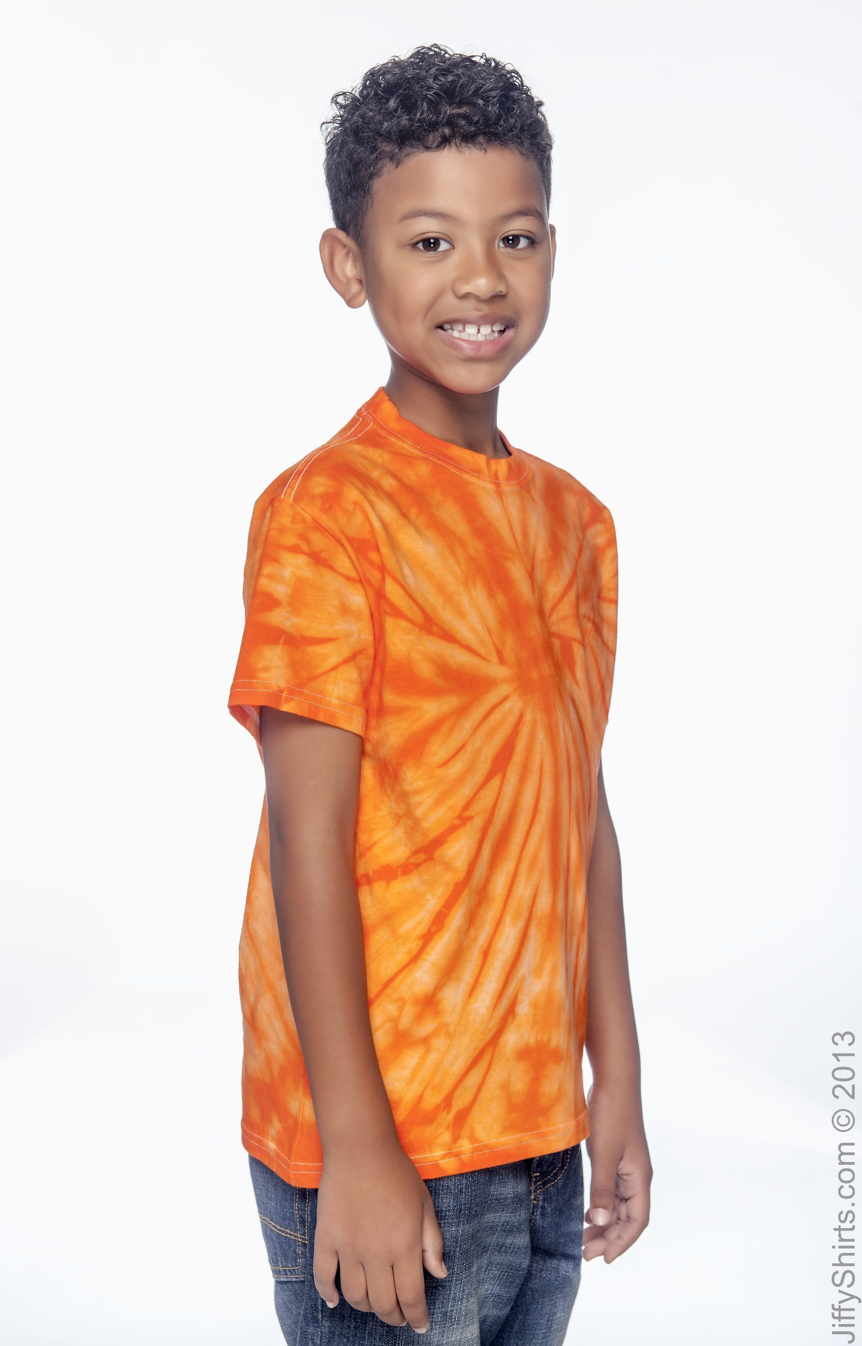 Tie-Dye CD101Y Spider Orange