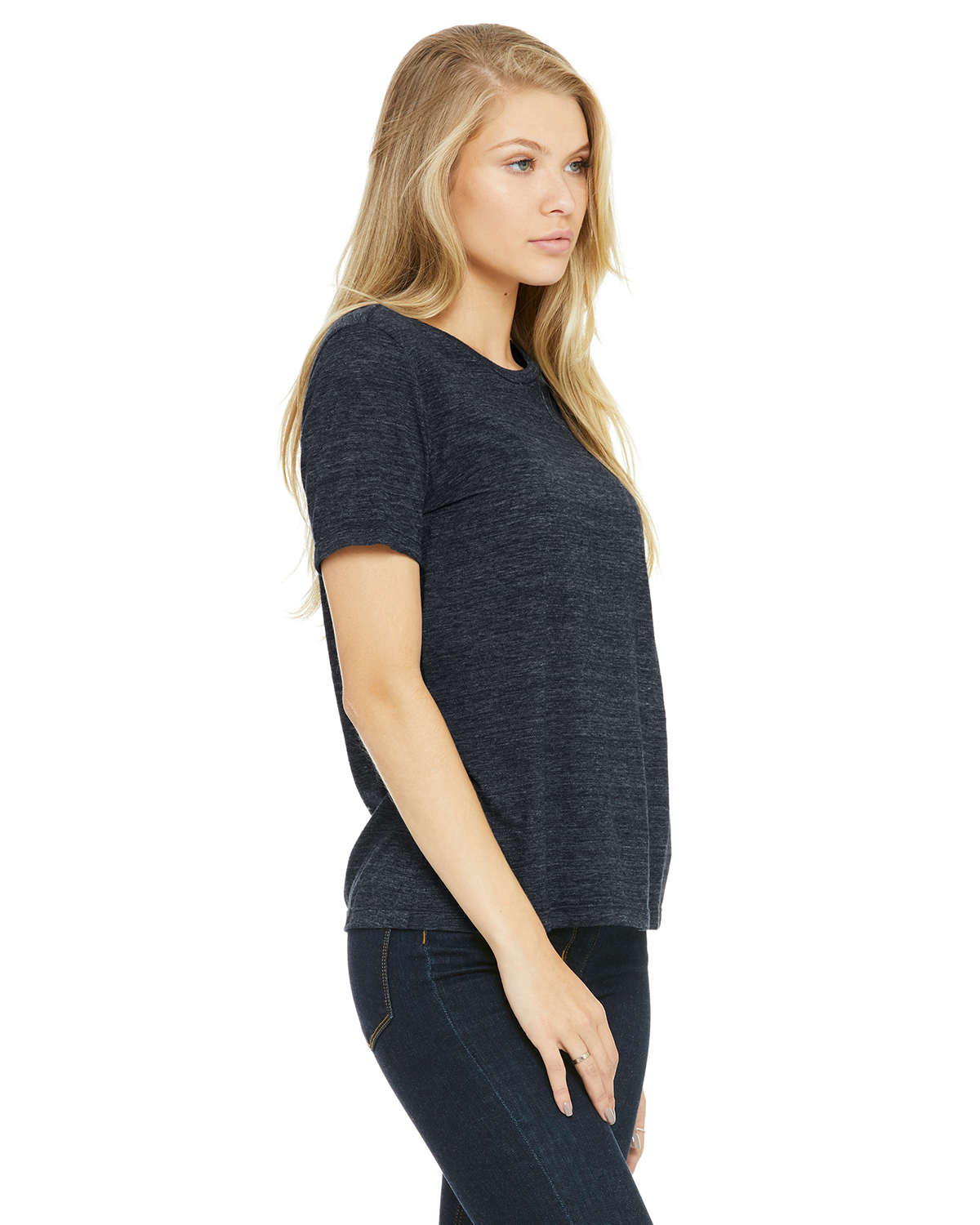 Bella + Canvas 6416 Navy Slub