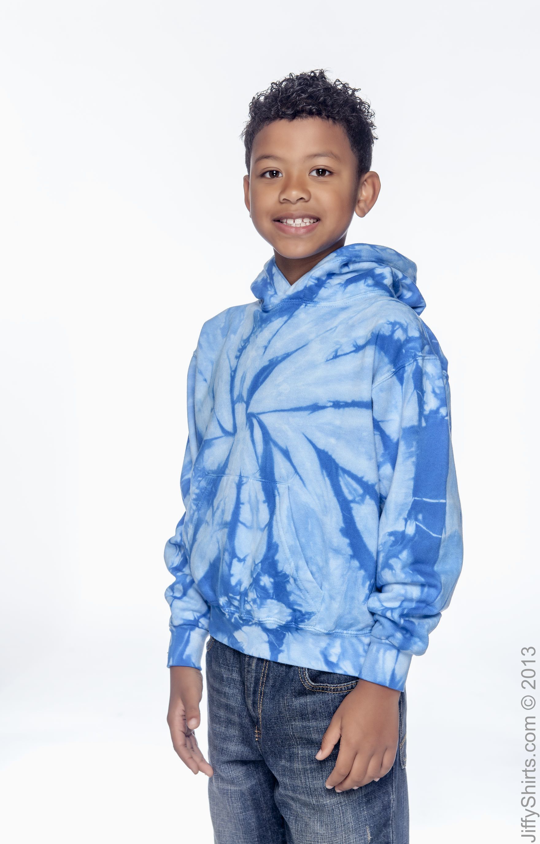 Tie-Dye CD877Y Spider Baby Blue