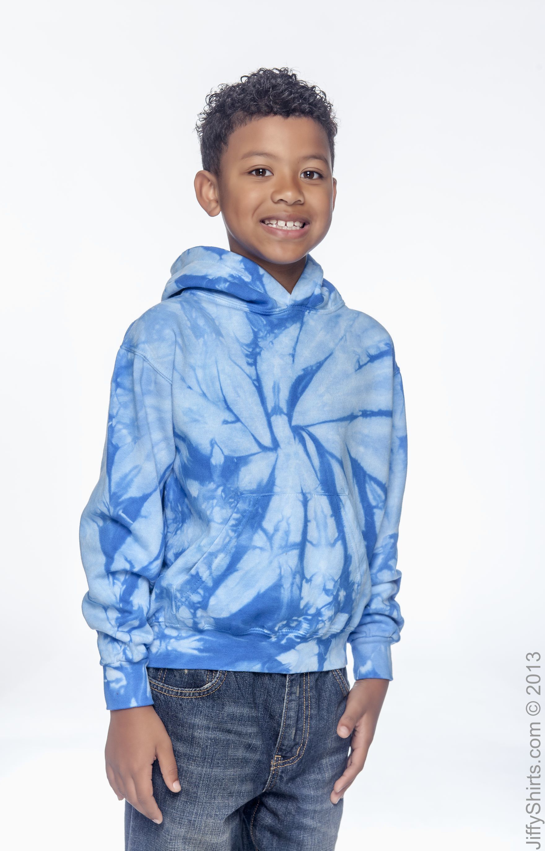 Tie-Dye CD877Y Spider Baby Blue