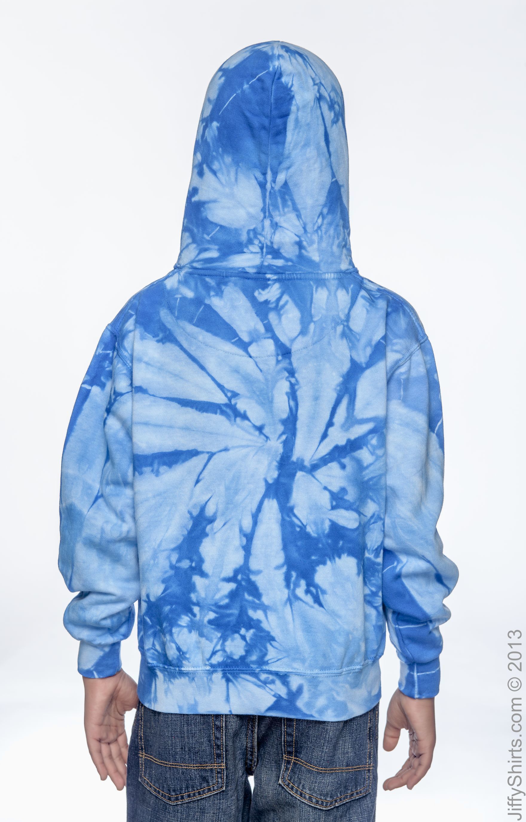 Tie-Dye CD877Y Spider Baby Blue