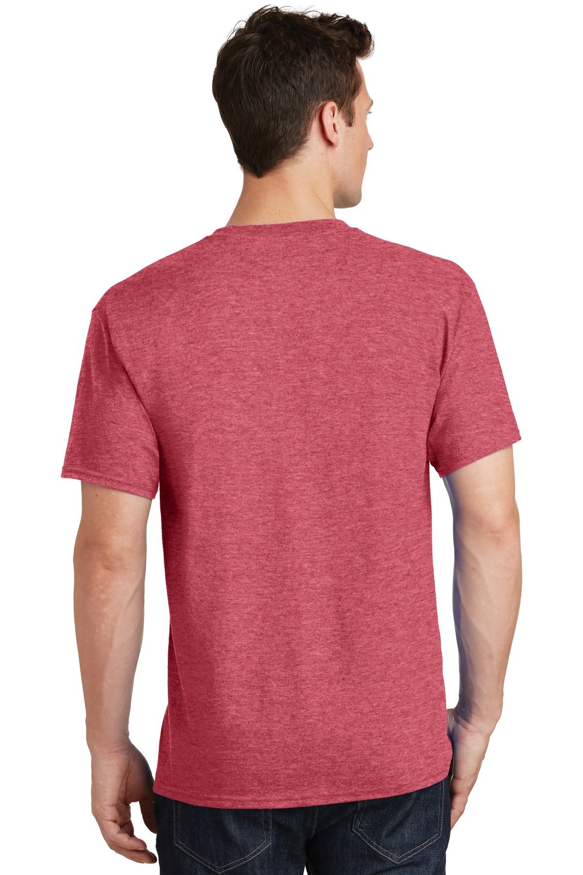 Port & Company PC54T Heather Red