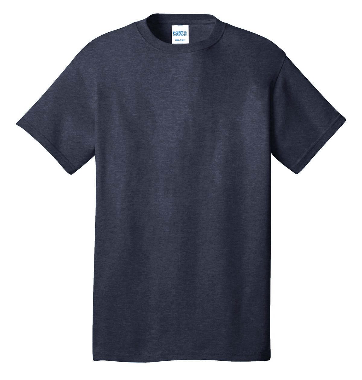 Port & Company PC54 Heather Navy