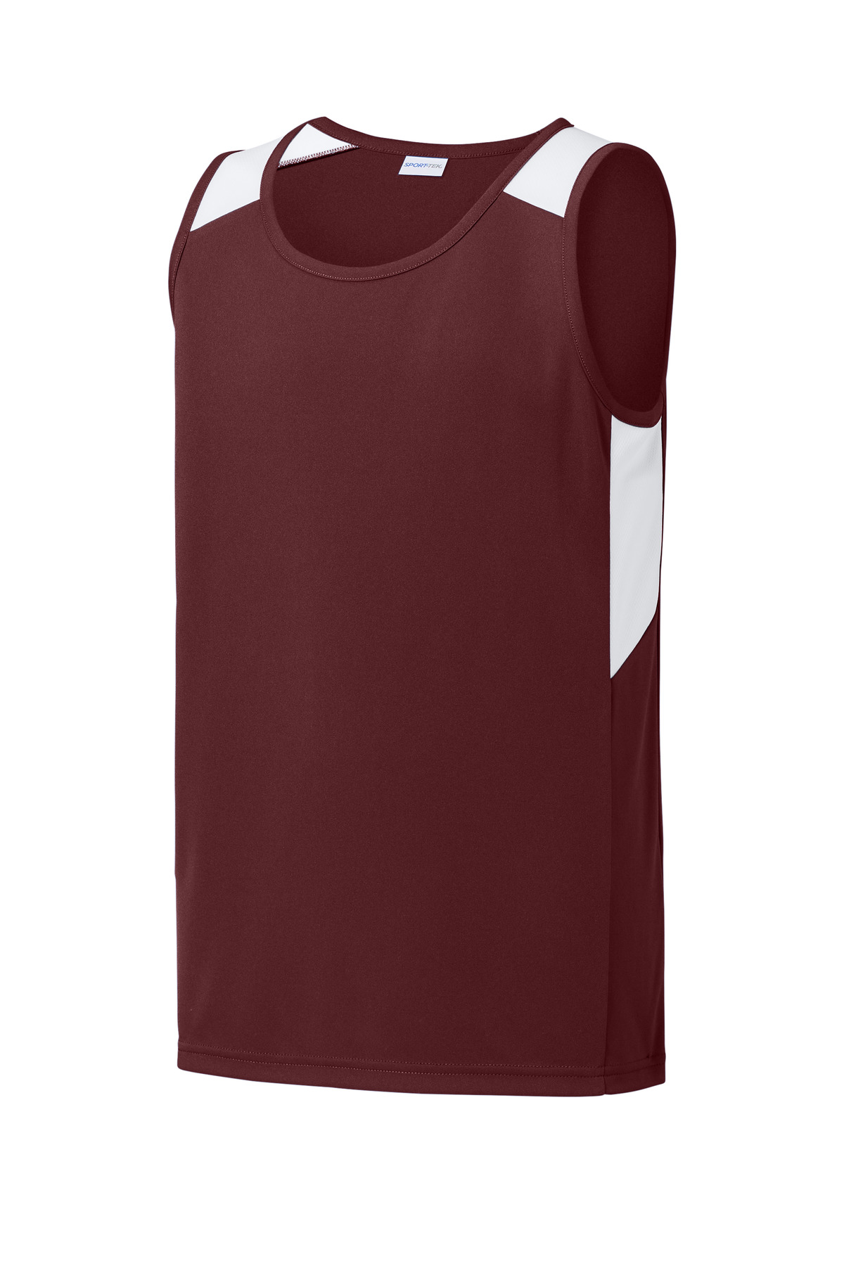 Sport-Tek YST446 Maroon/ White