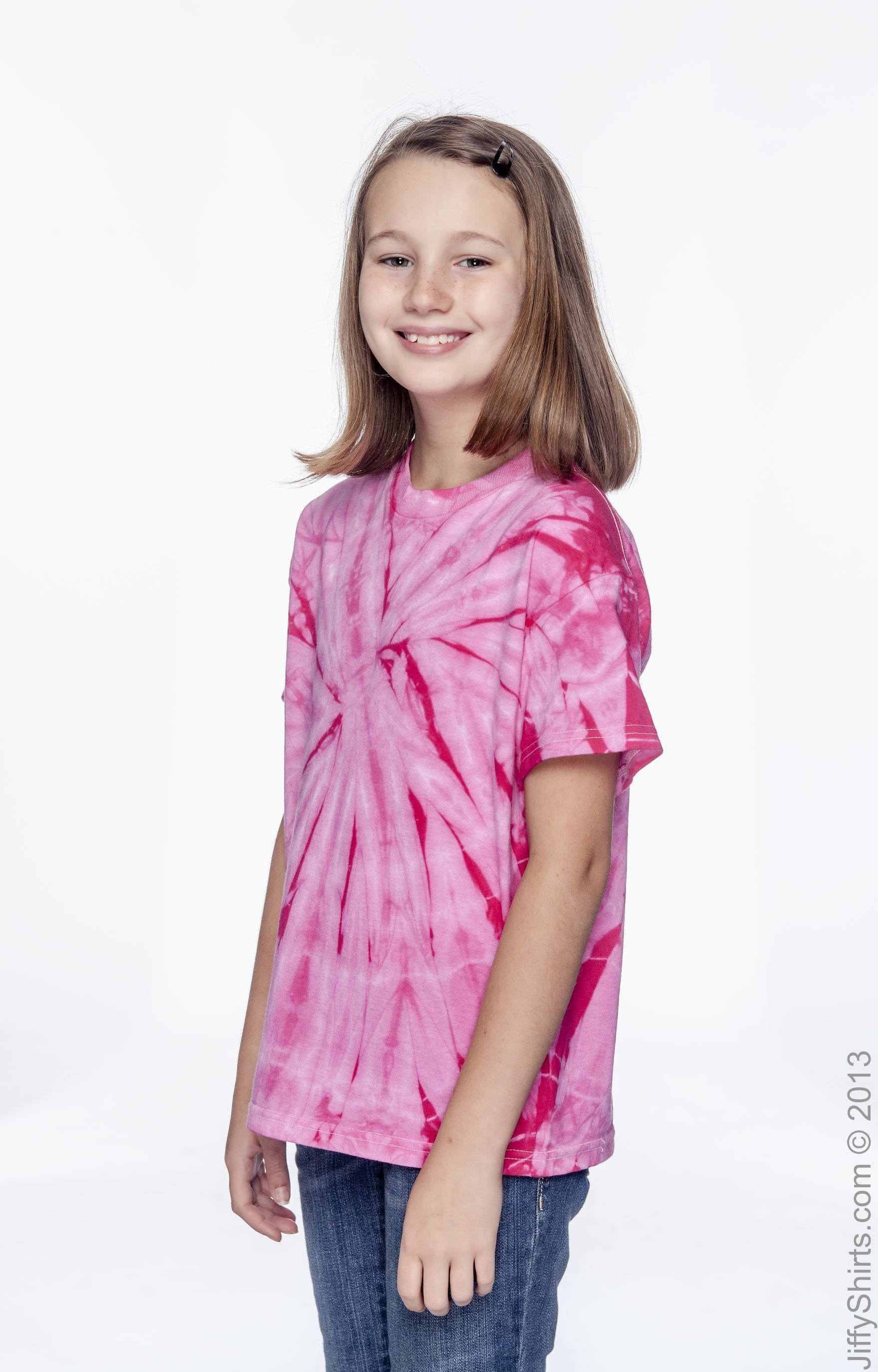 Tie-Dye CD101Y Spider Pink