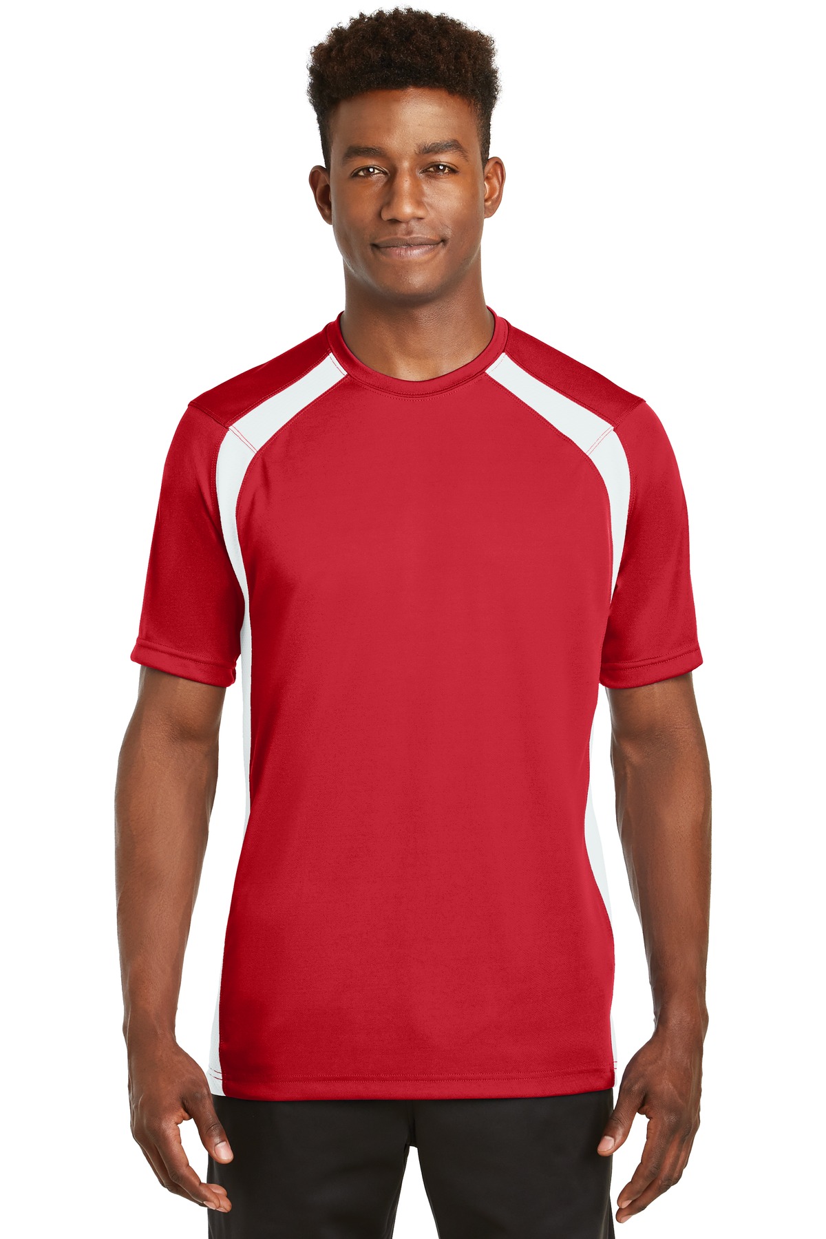 Sport-Tek T478 True Red / White