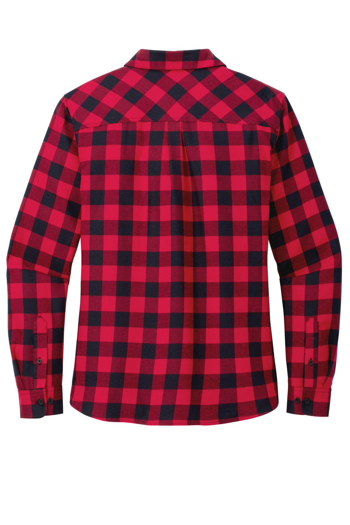 Port Authority LW669 Red/ Black Buffalo Check