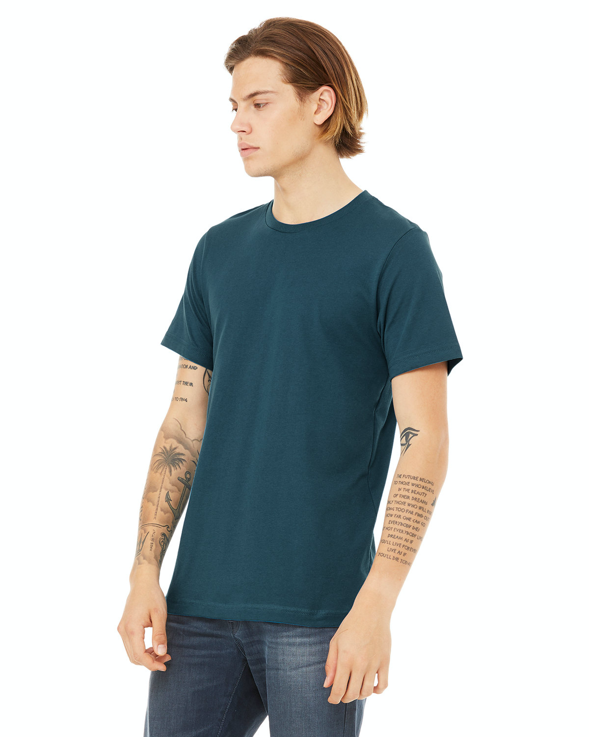 Bella + Canvas 3001C Deep Teal