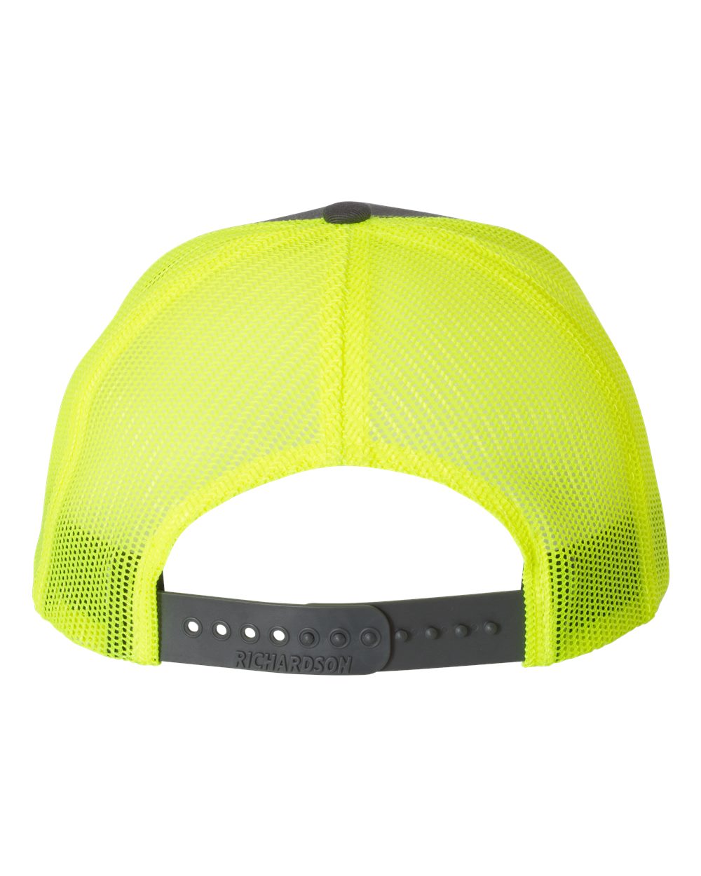 Richardson 112 Charcoal / Neon Yellow