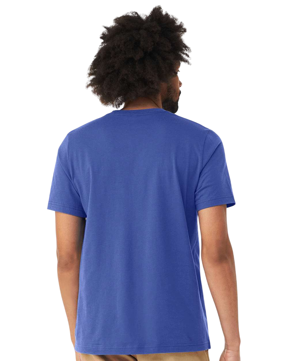 Bella + Canvas 3001CVC Solid True Royal Blend