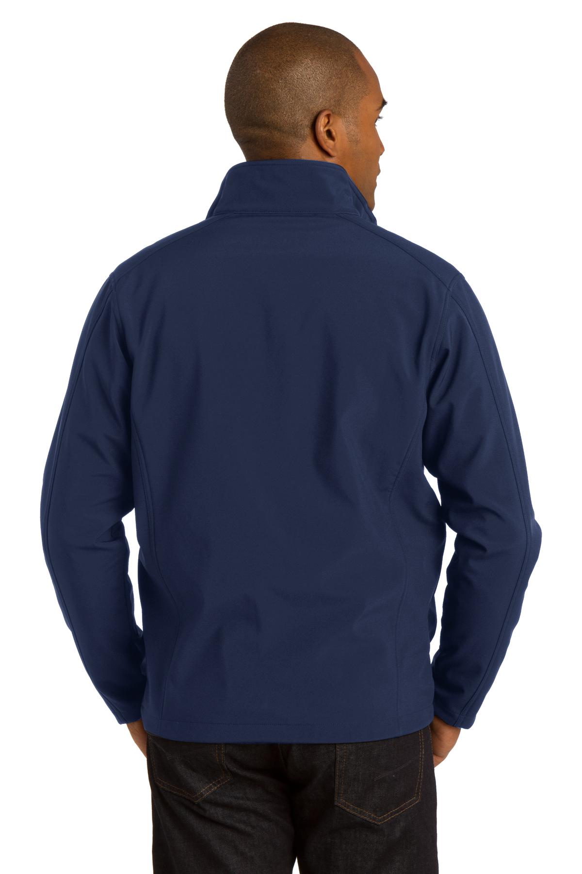 Port Authority Unisex Core Soft Shell Jacket J317 Dress Blue Port Authority Unisex Core Soft Shell Jacket J317 Dress Blue