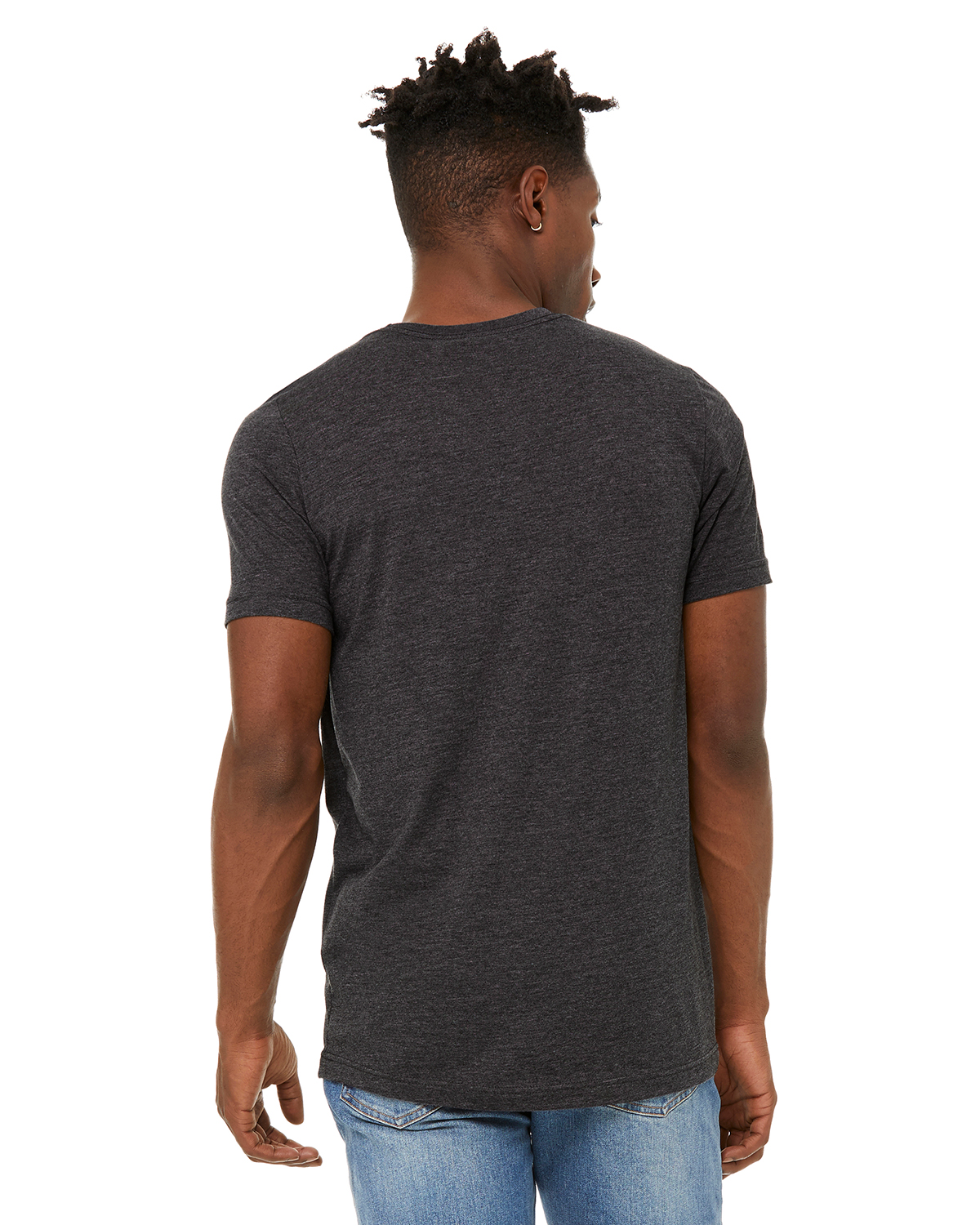 Bella + Canvas 3301C Heather Dark Gray