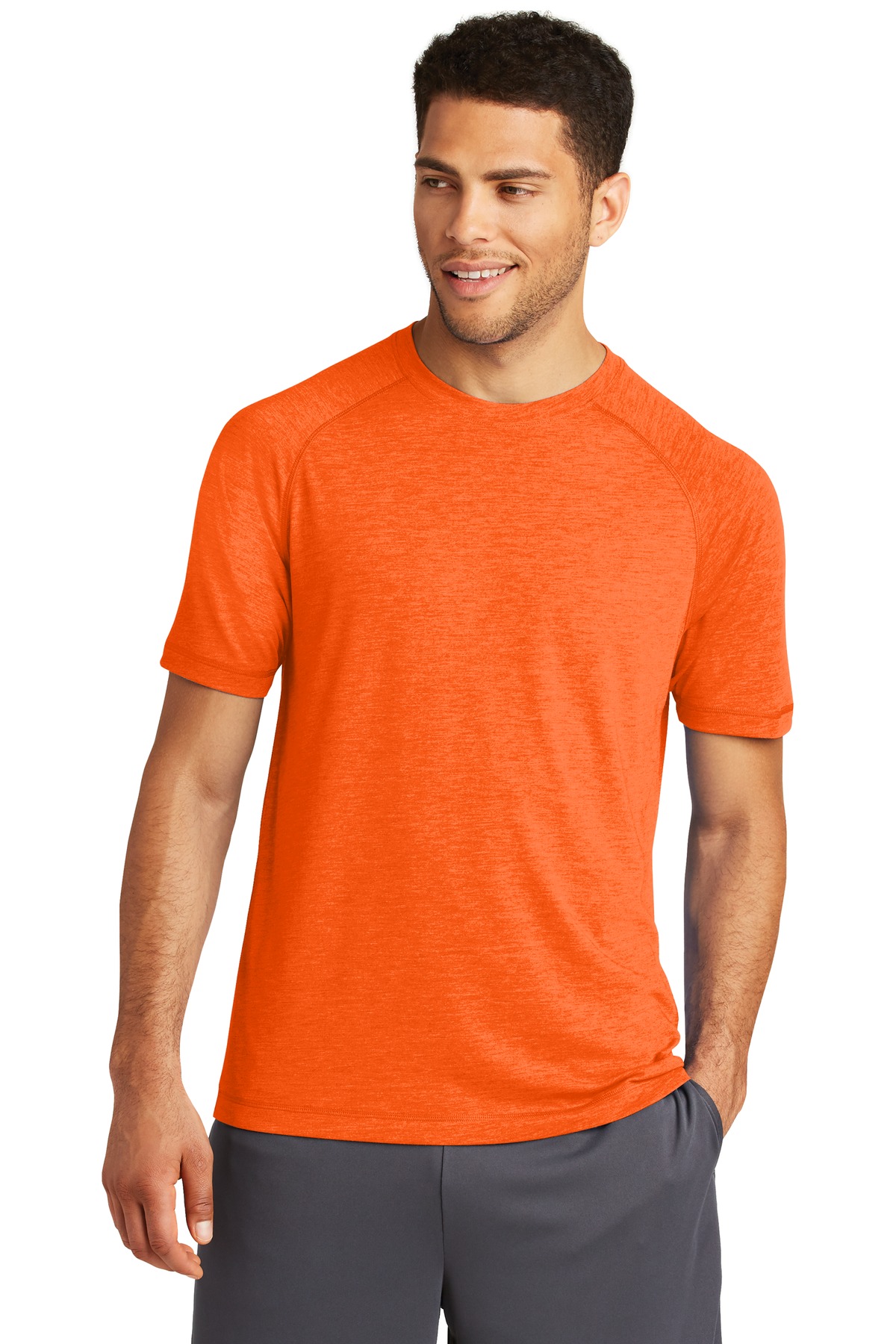 Sport-Tek ST400 Deep Orange Heather