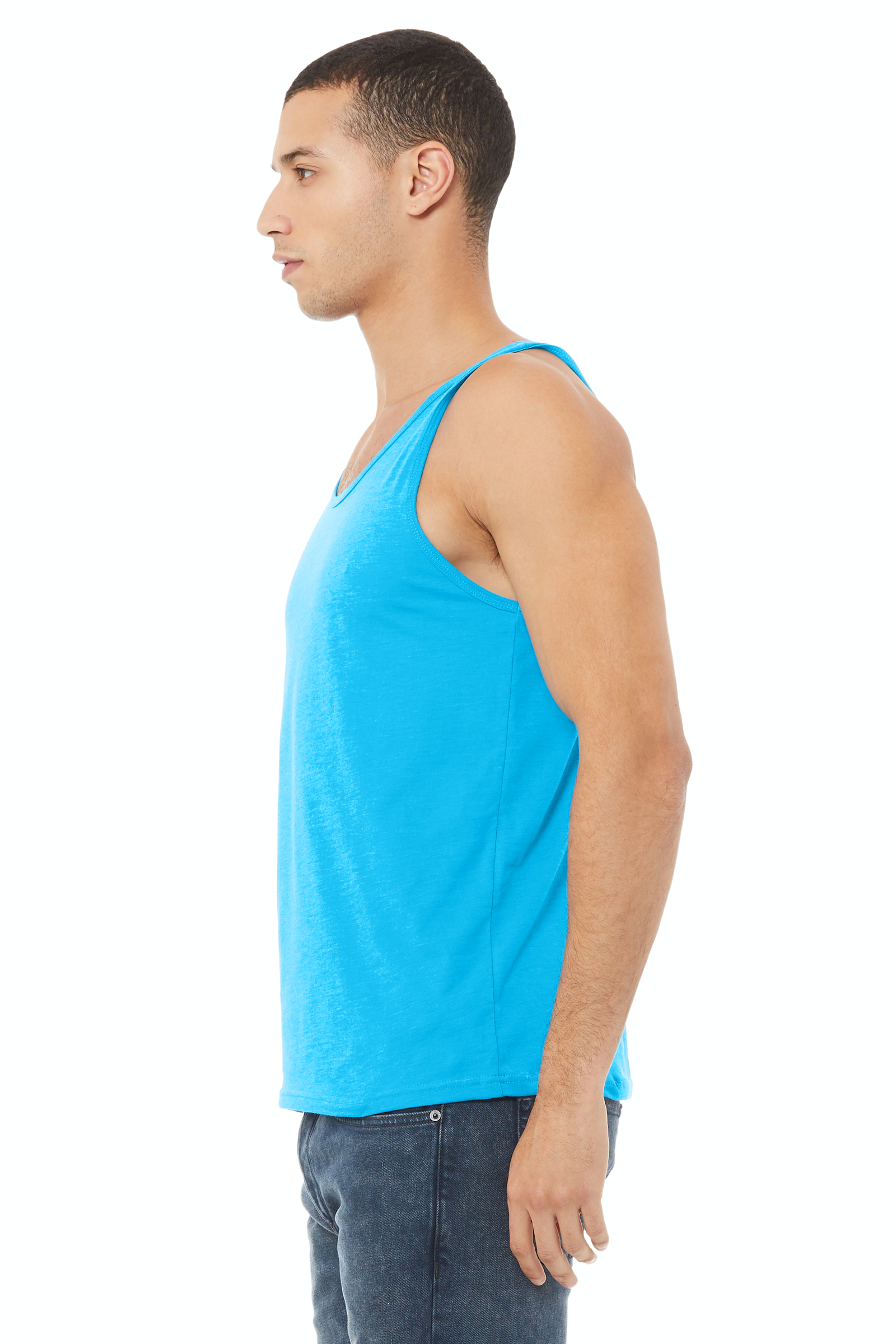 Bella + Canvas 3480CVC Neon Blue