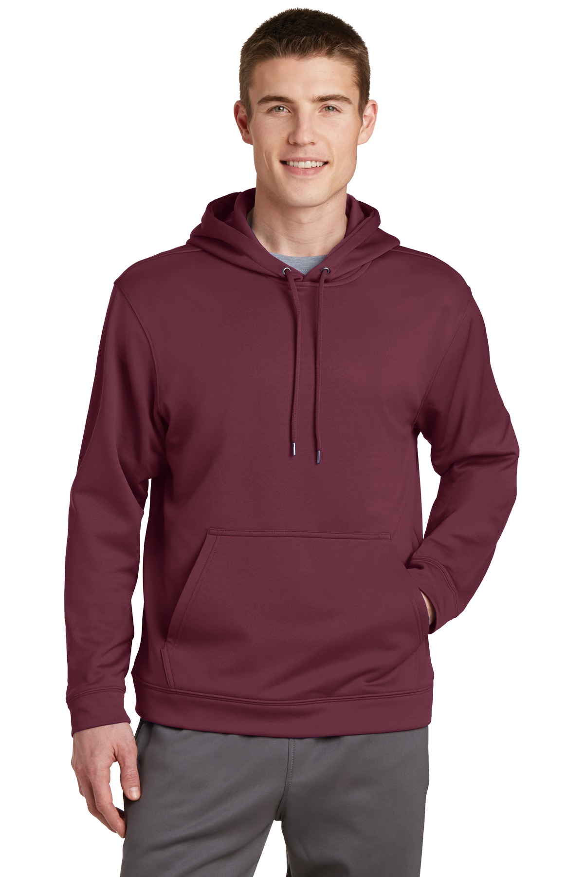 Sport-Tek F244 Maroon