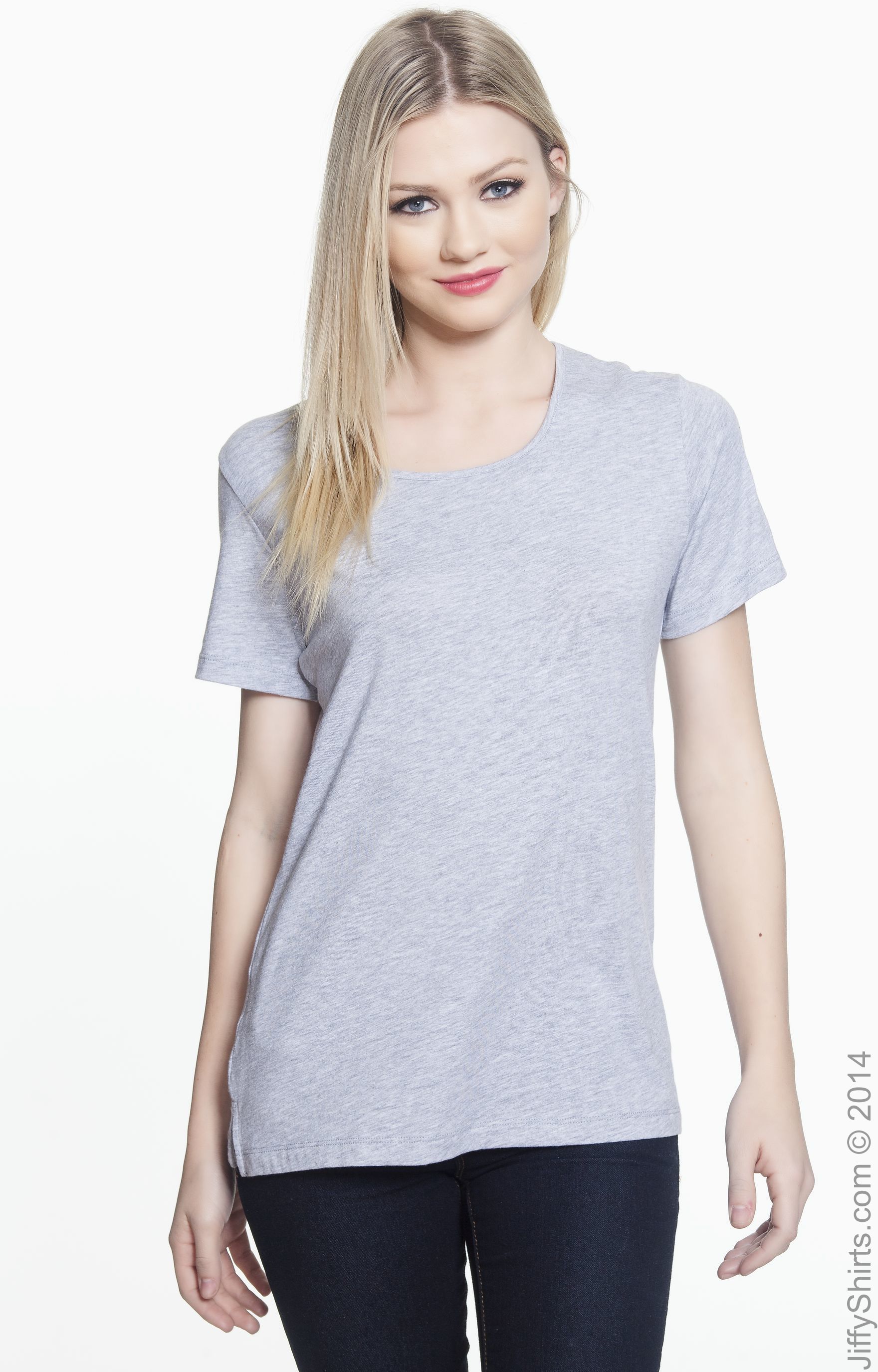 Devon & Jones DP182W Heather Gray