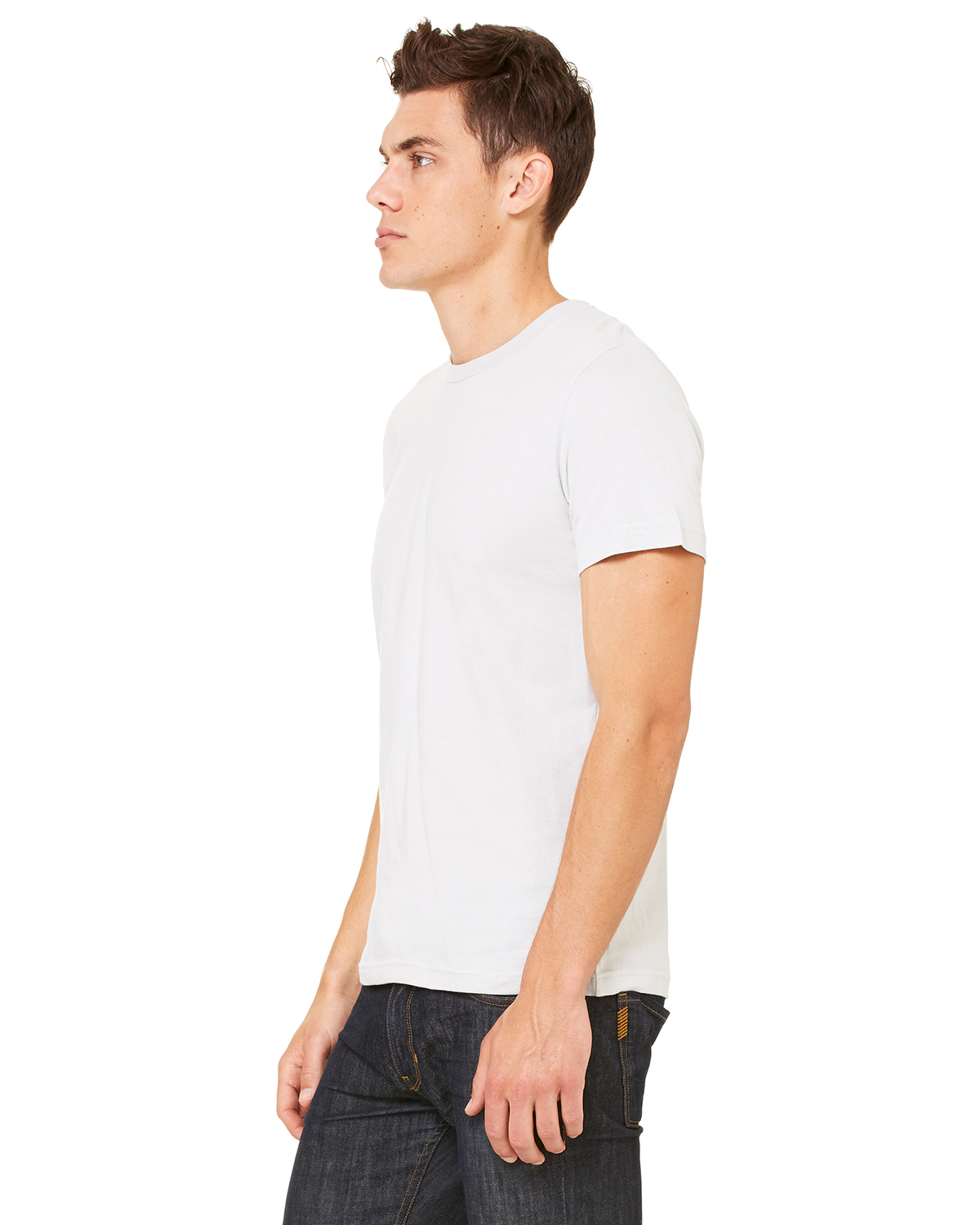 Bella + Canvas 3001U Silver