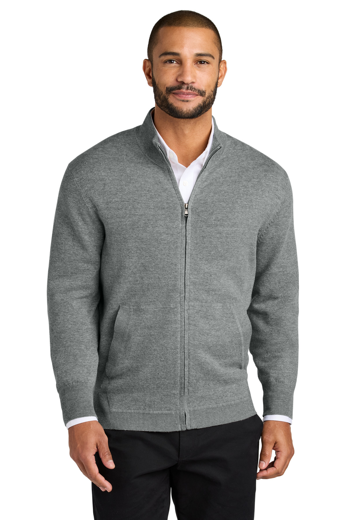 Port Authority SW2901 Medium Heather Grey