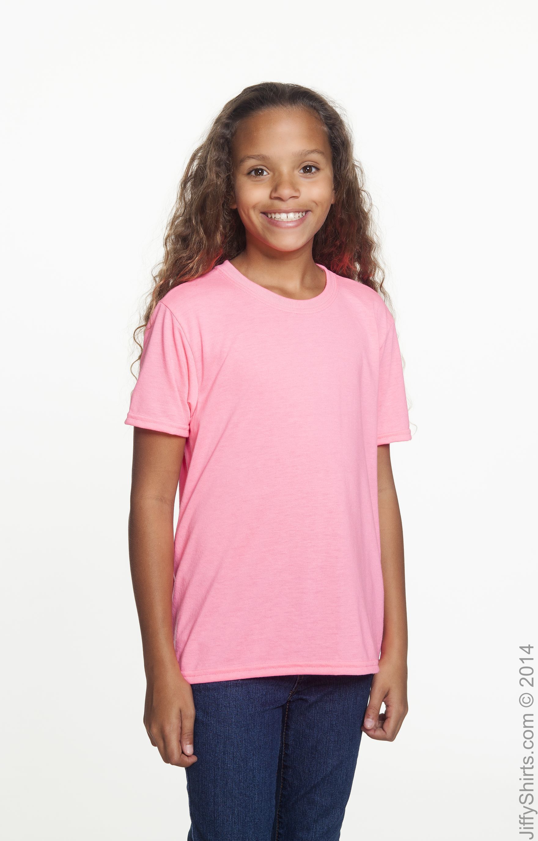 Gildan G420B Safety Pink