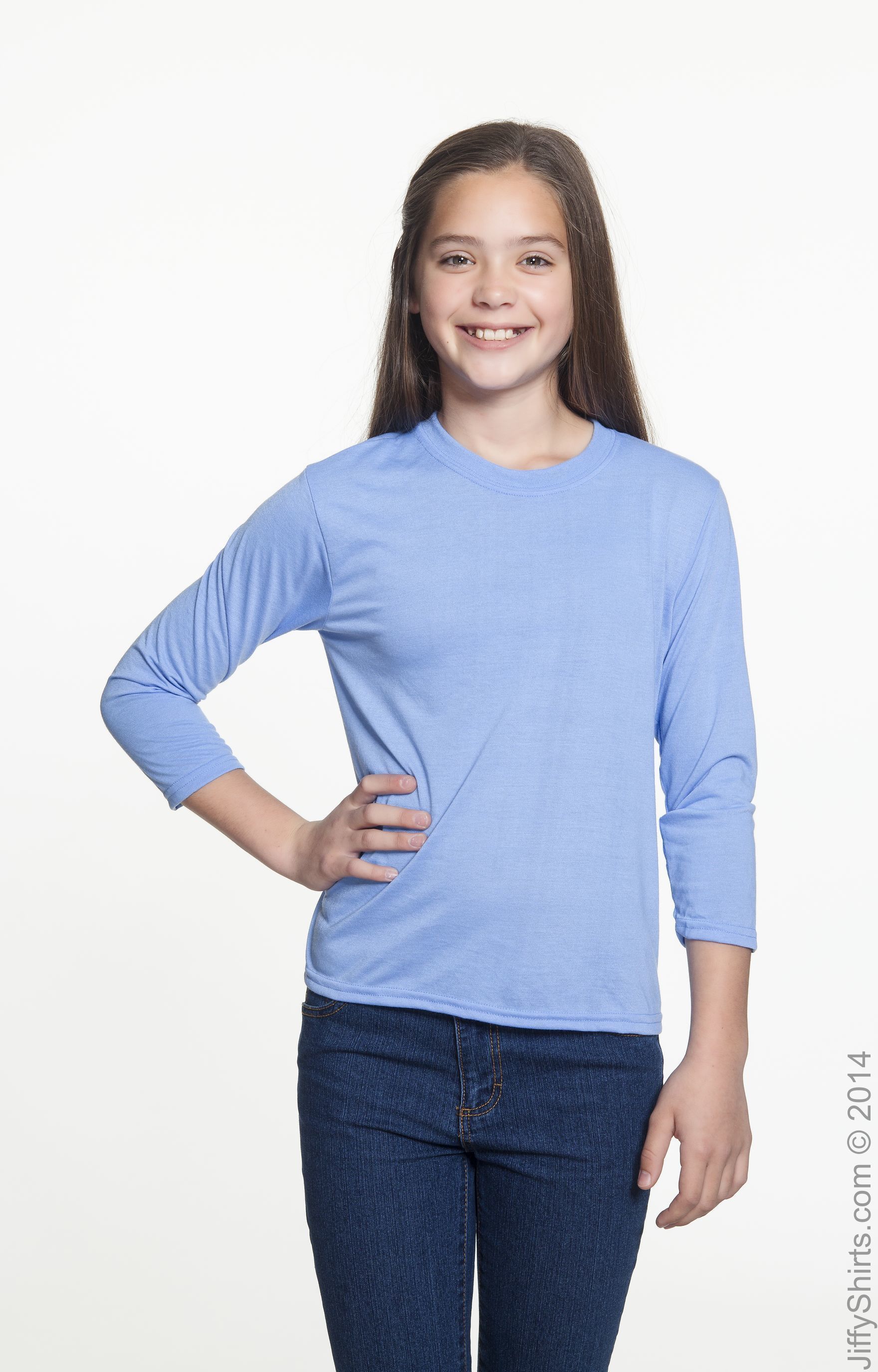 Gildan G424B Carolina Blue