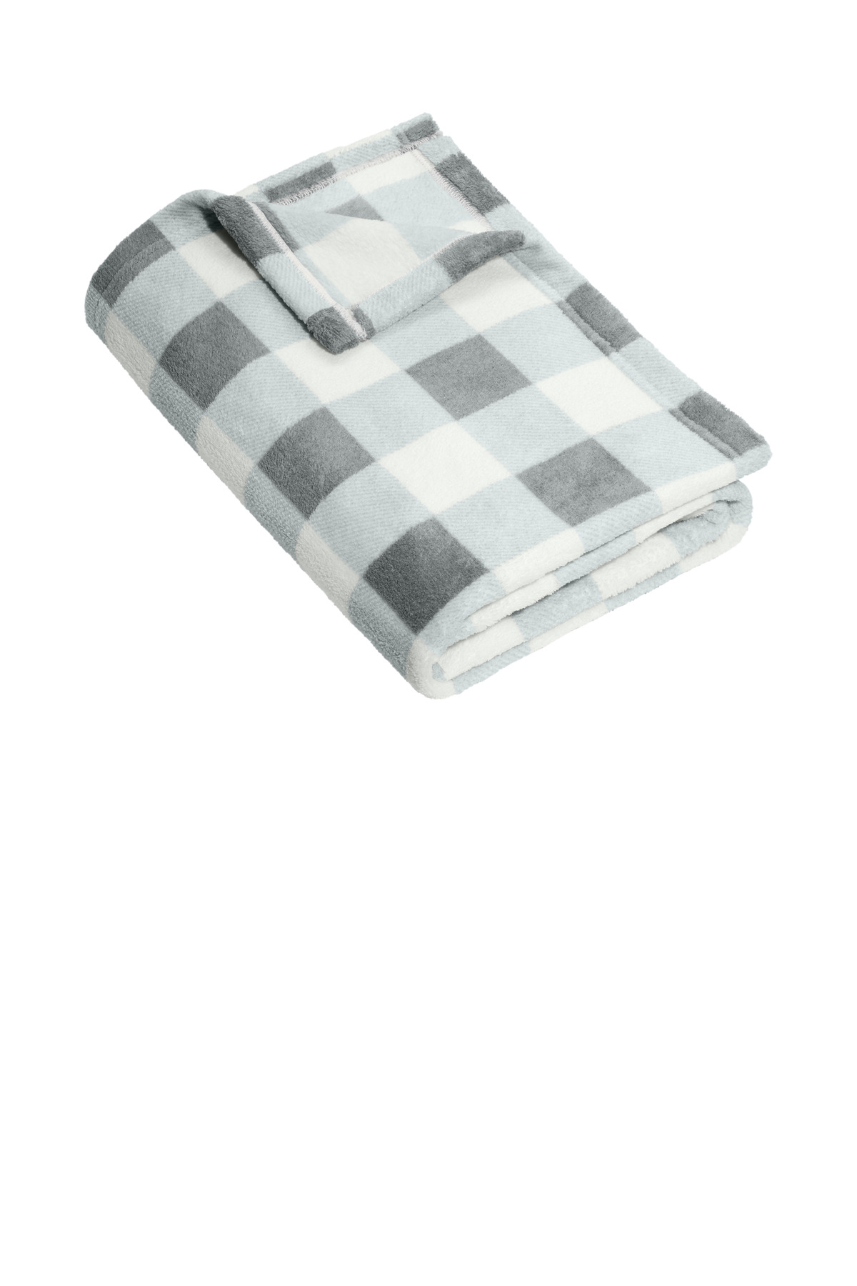 Port Authority BP33 Marshmallow/ Monument Grey Check