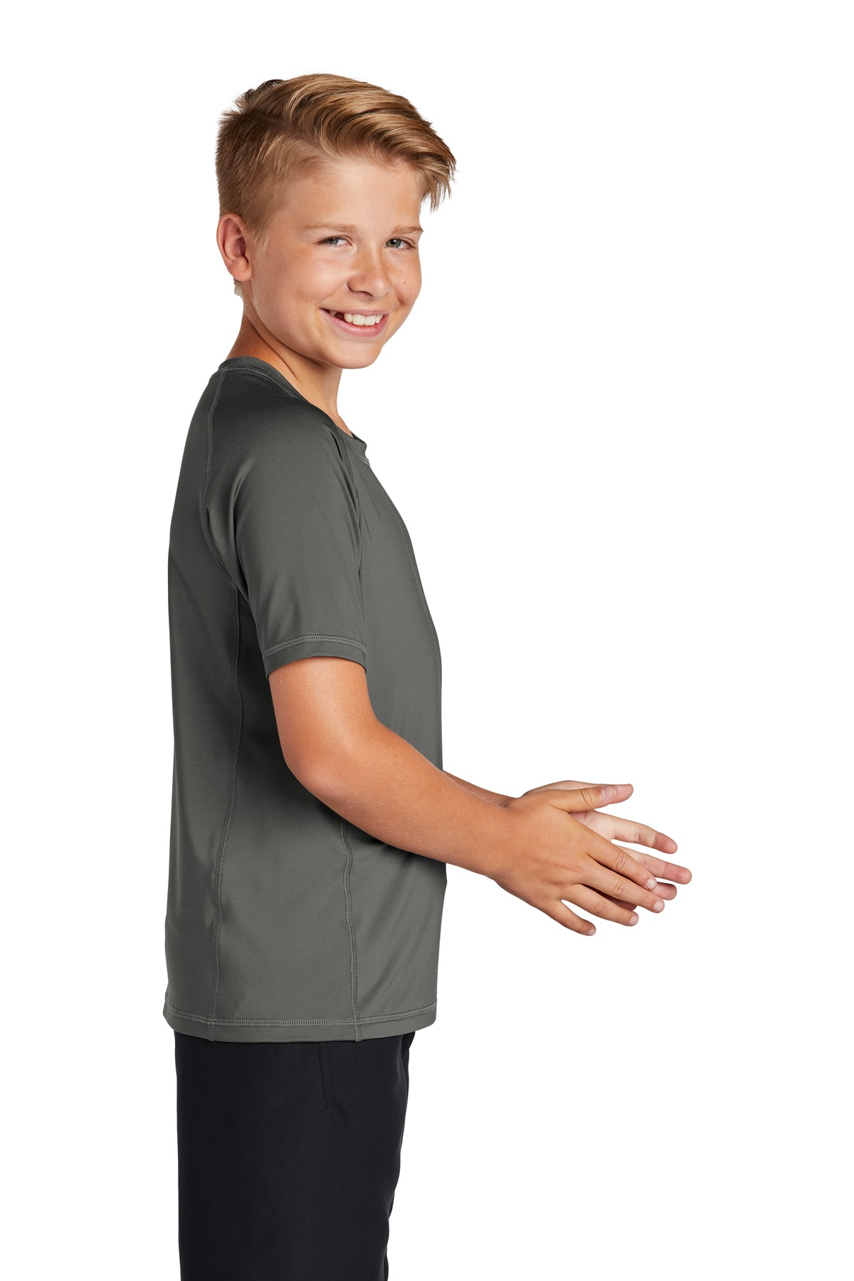 Sport-Tek YST470 Dark Smoke Gray