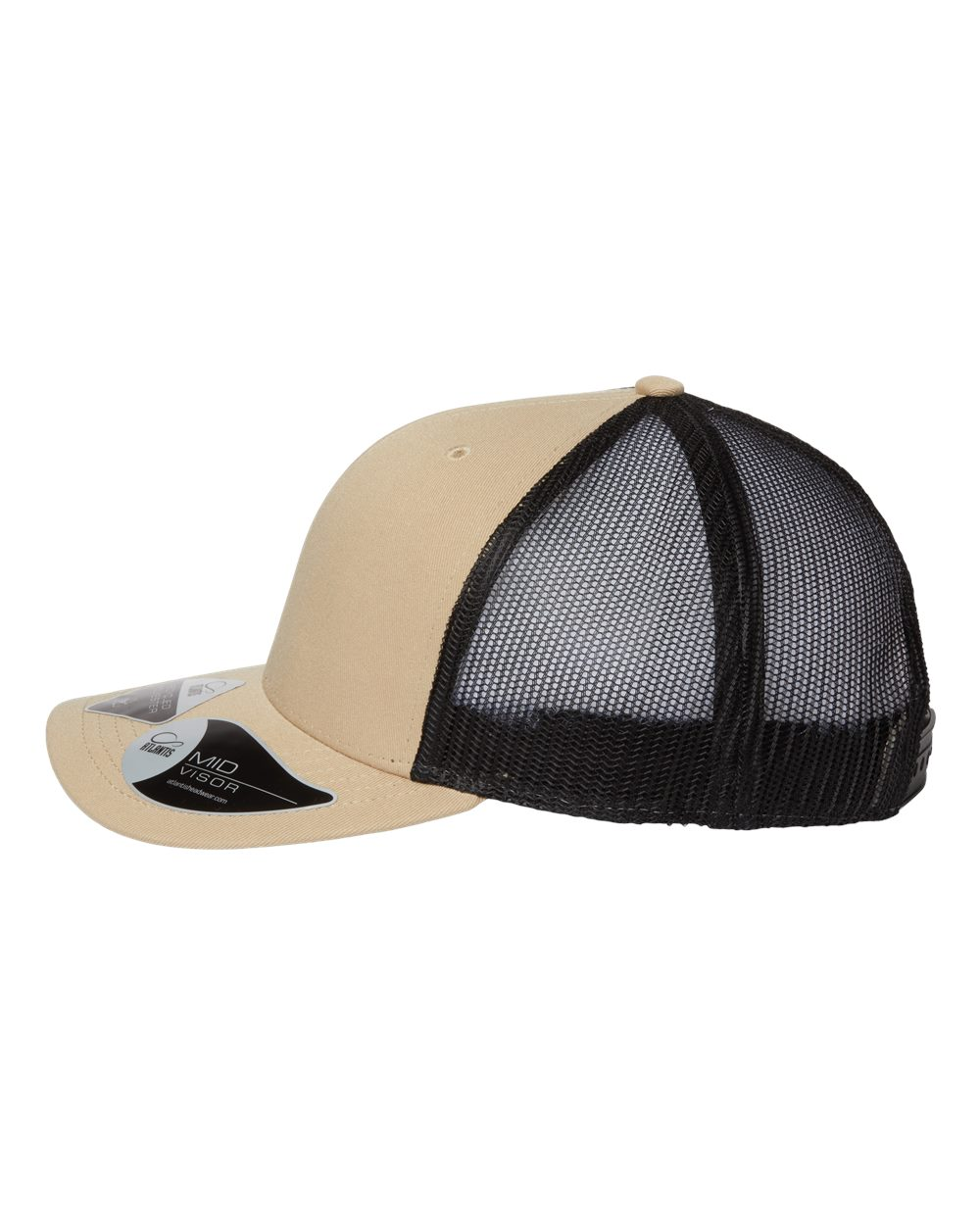 Atlantis Headwear BRYCE Khaki/ Black