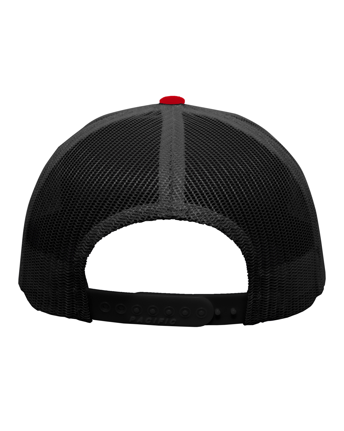 Pacific Headwear 0104PH Black / Red