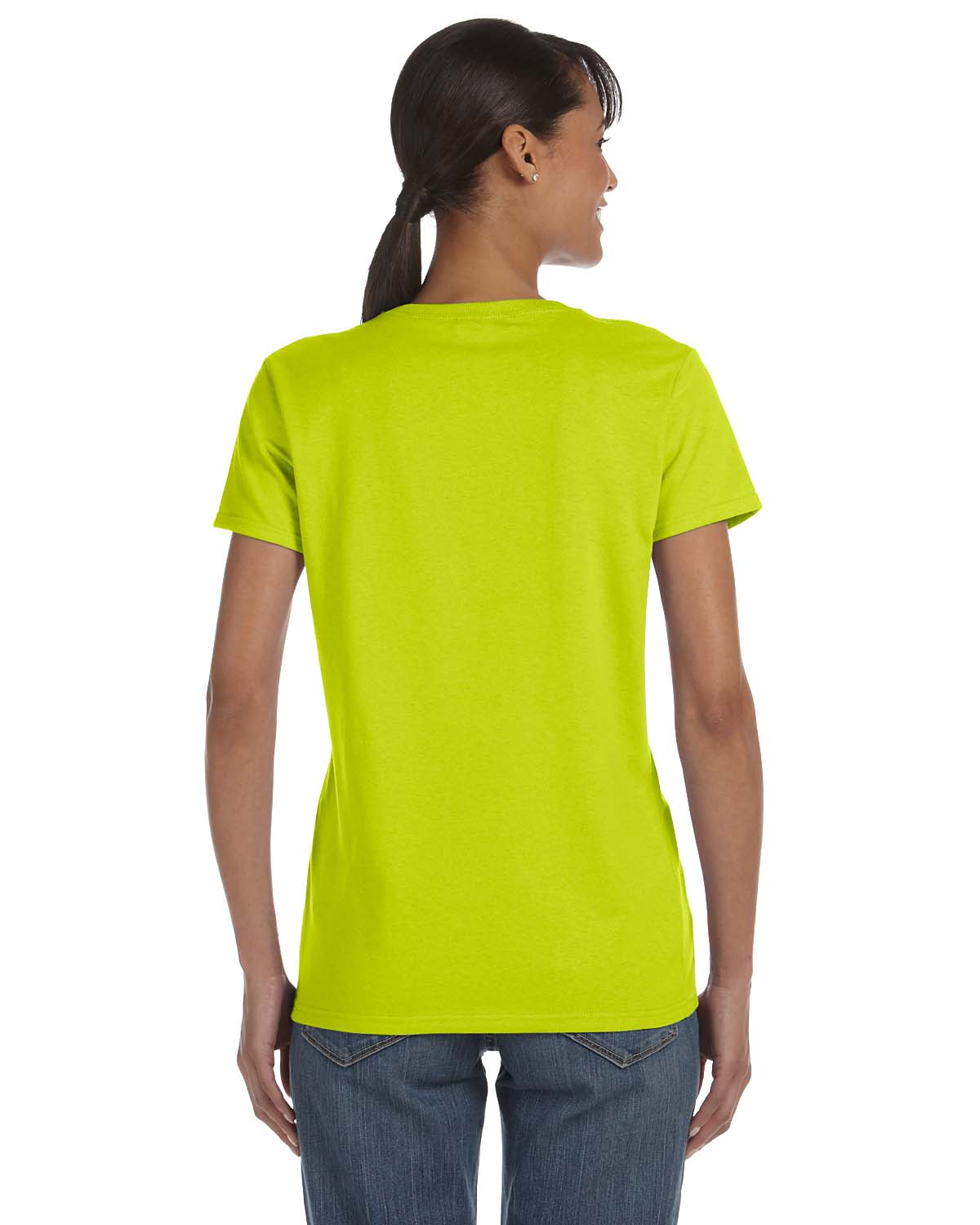 Gildan G500L High Viz Safety Green