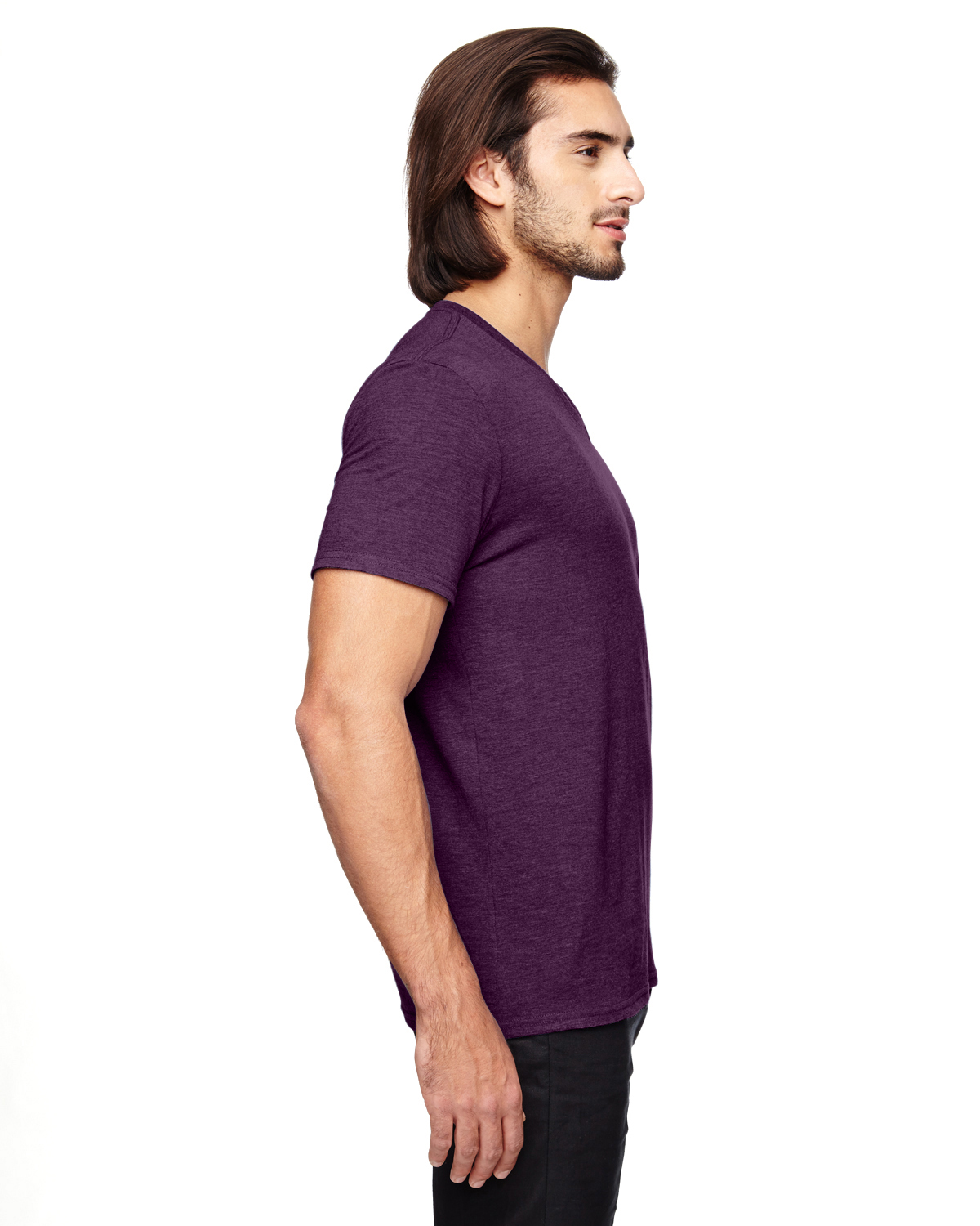 Anvil 6752 Heather Aubergine