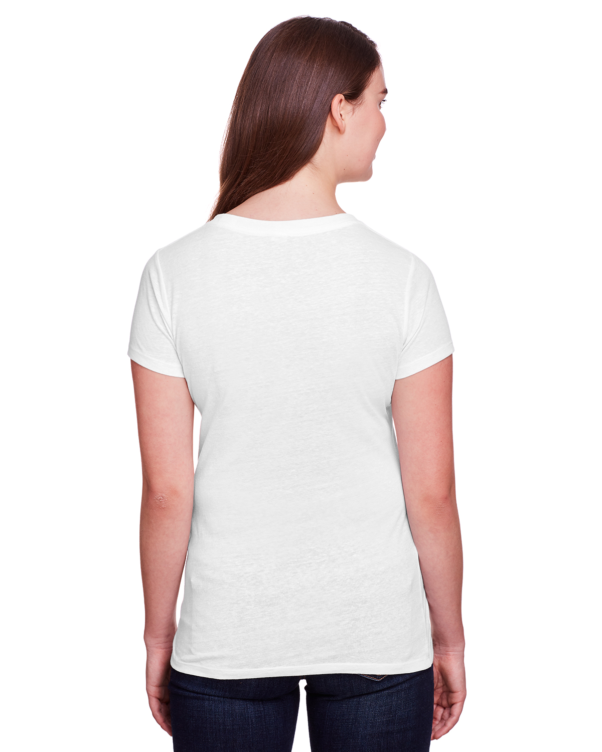 Threadfast Apparel 202A Solid White Triblend