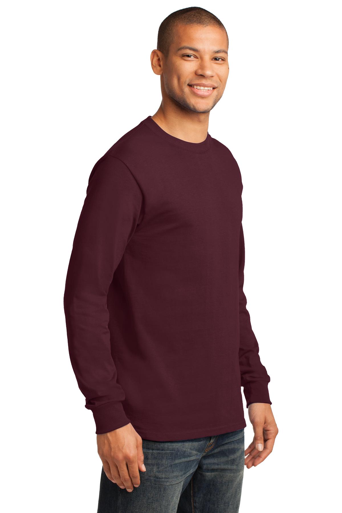 Port & Company PC61LS Athletic Maroon
