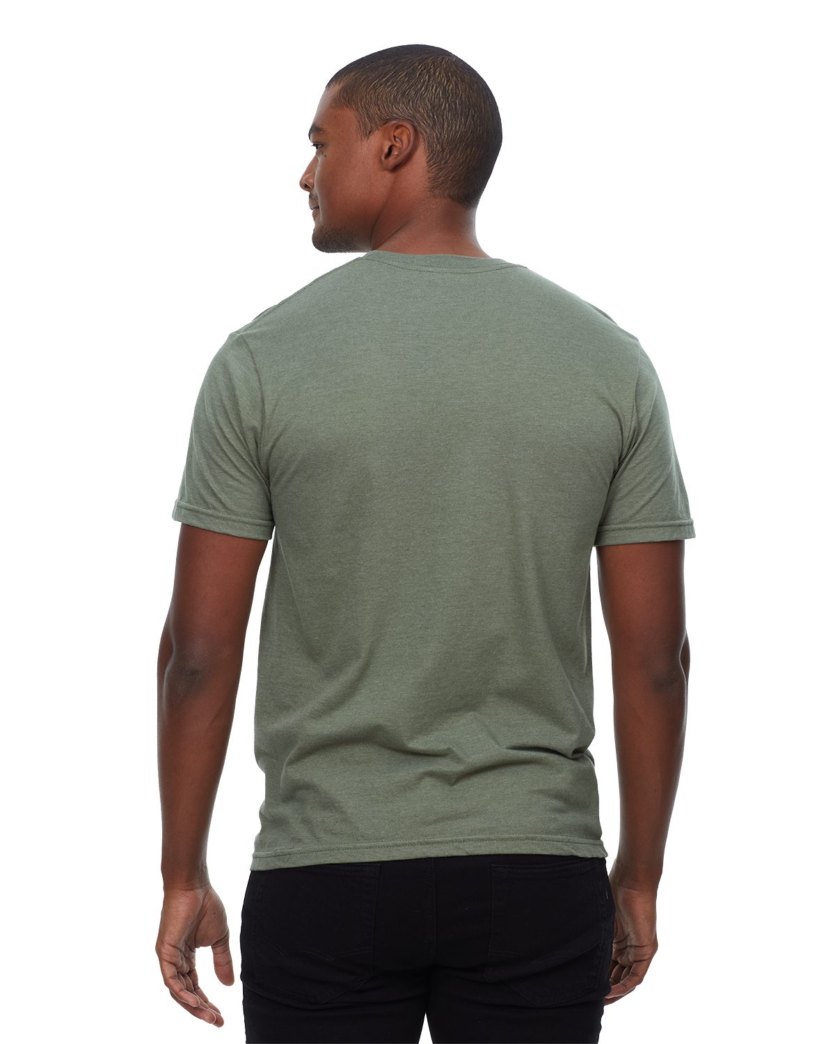 Threadfast Apparel T1001 Heather Military Green