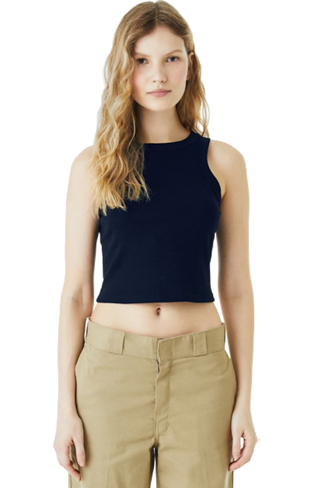 Bella Canvas Women's Micro Ribbed Racerback Tank 1019 Be Solid