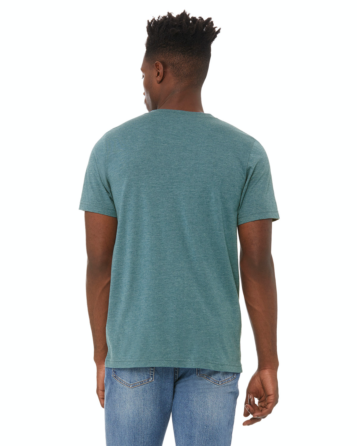 Bella + Canvas 3005CVC Heather Deep Teal