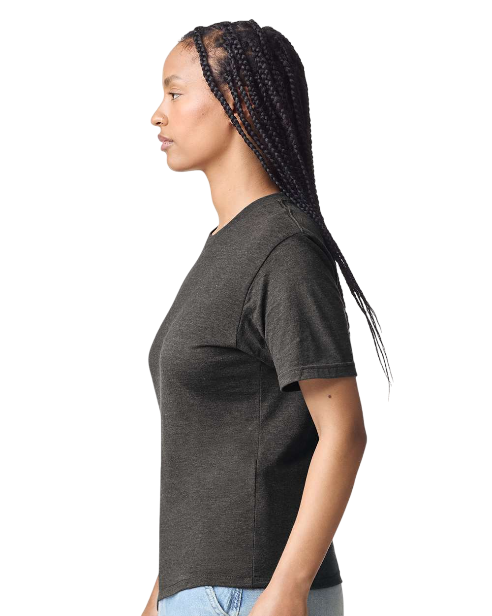 American Apparel 2001CVC Heather Asphalt