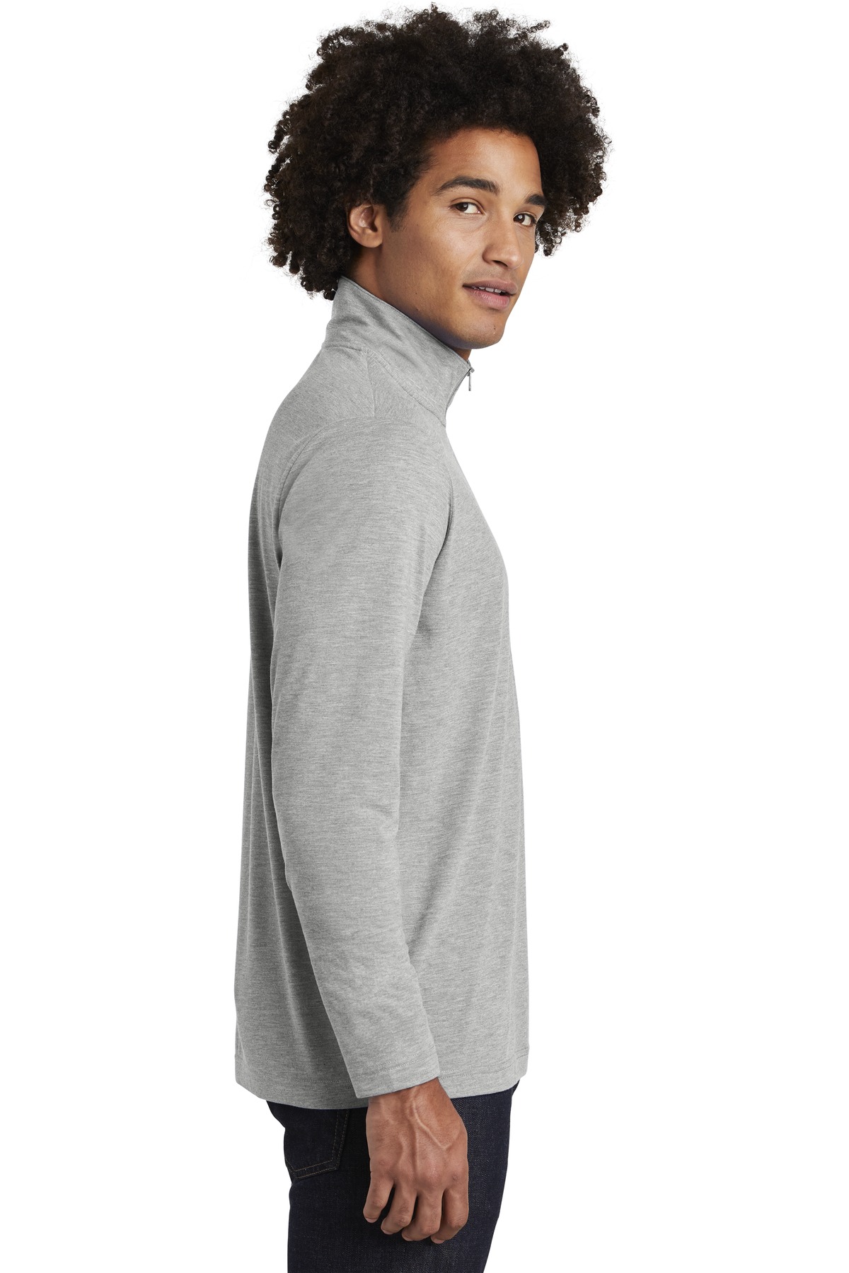 Sport-Tek ST407 Light Gray Heather