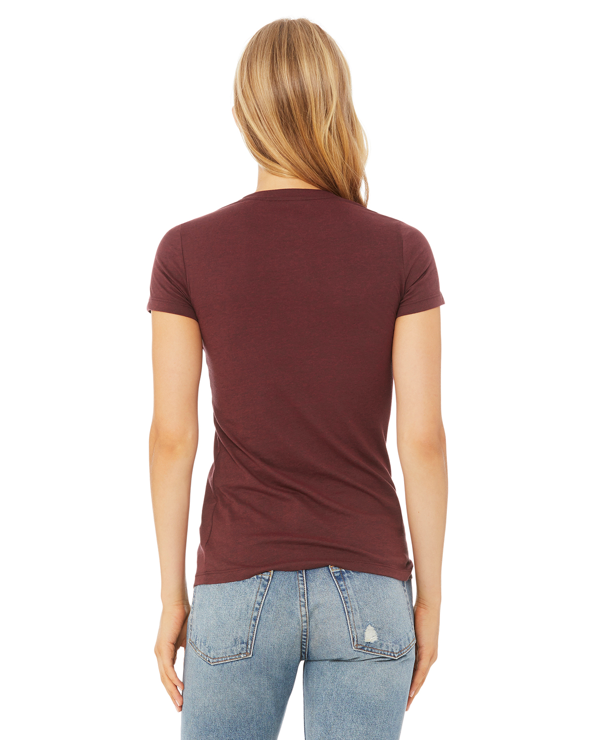 Bella + Canvas 6004 Heather Cardinal