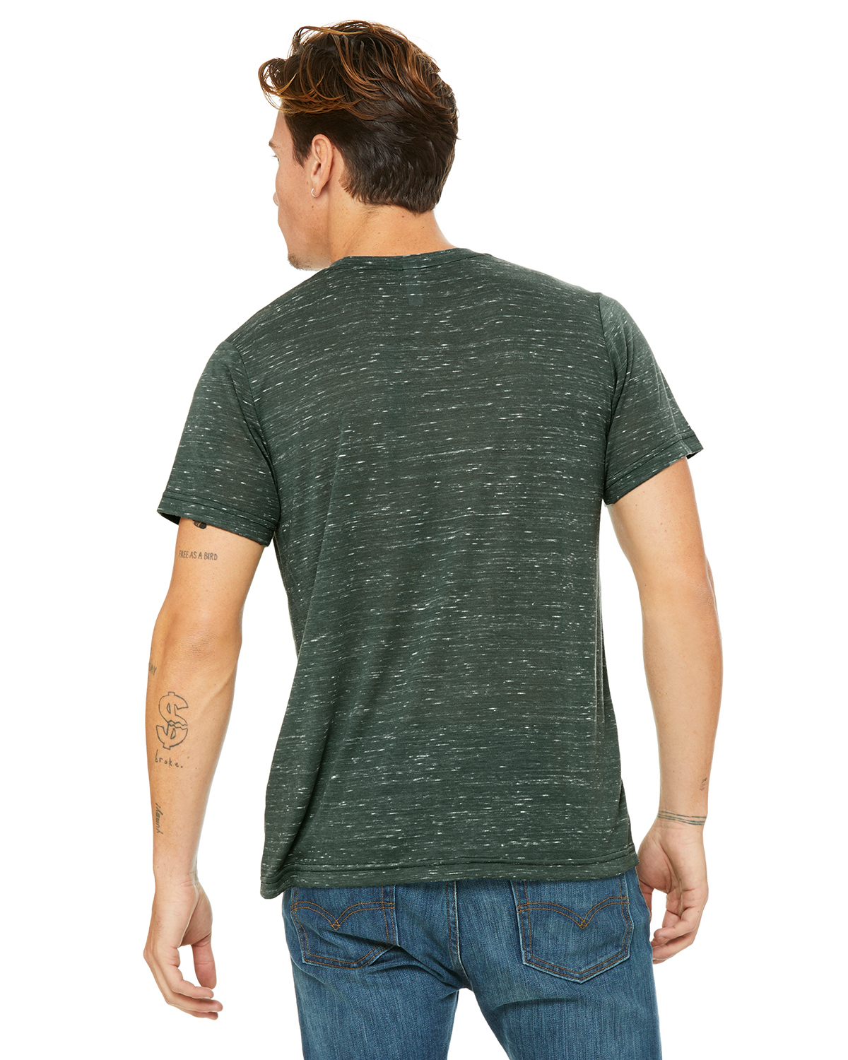 Bella + Canvas 3650 Forest Marble