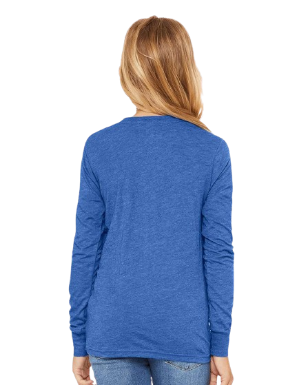 Bella + Canvas 3513Y Tr Royal Triblend