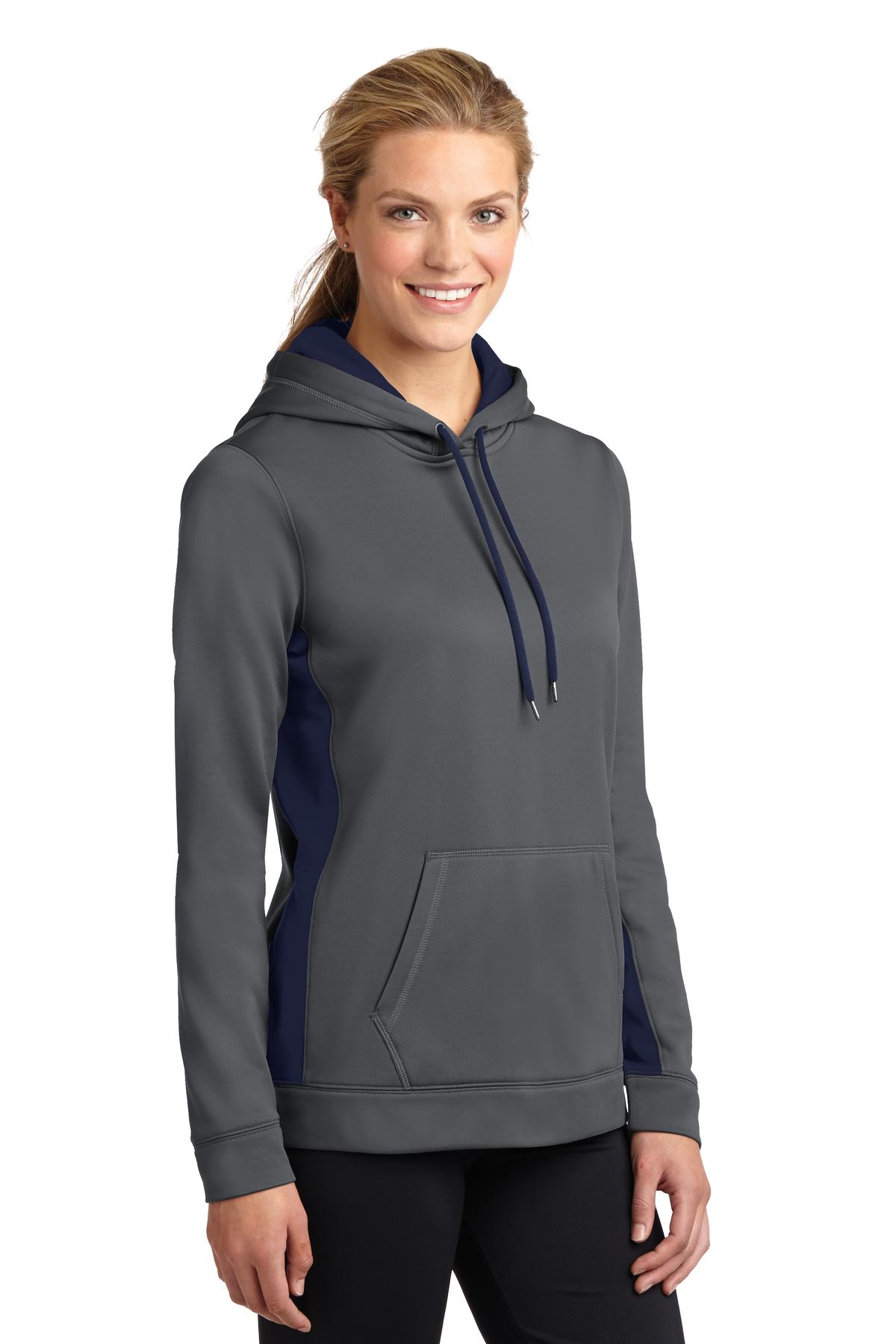 Sport-Tek LST235 Dark Smoke Gray / Navy