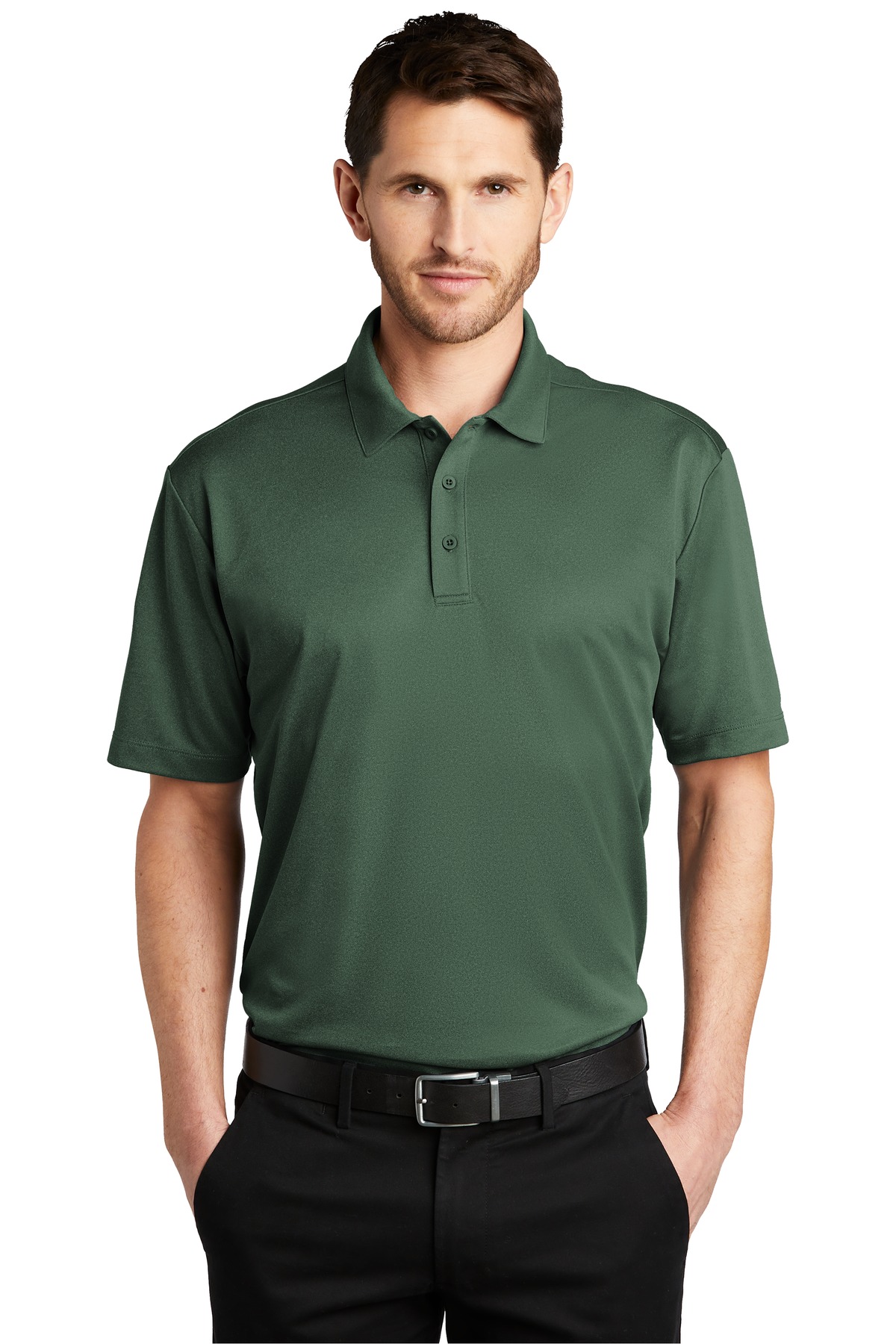Port Authority Unisex Heathered Silk Touch Performance Polo