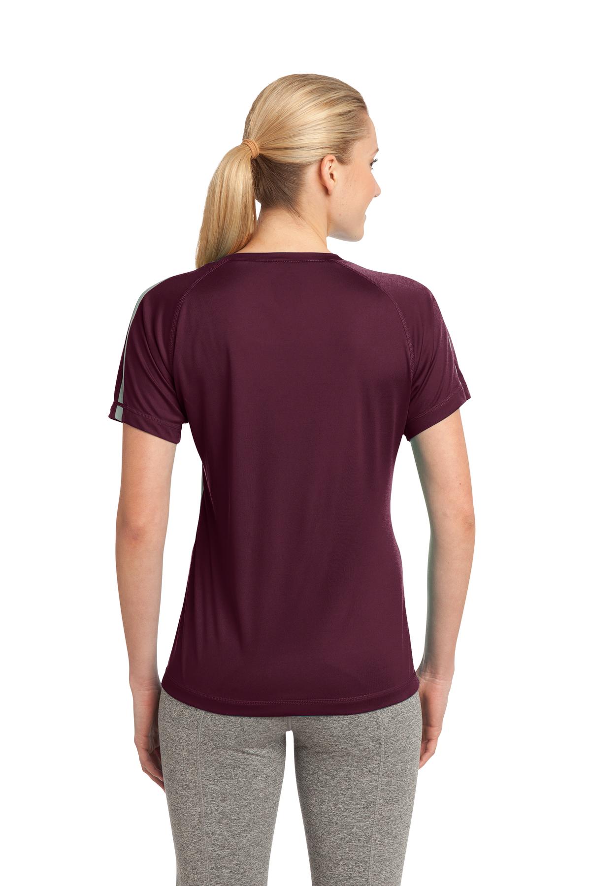 Sport-Tek LST351 Maroon / Silver