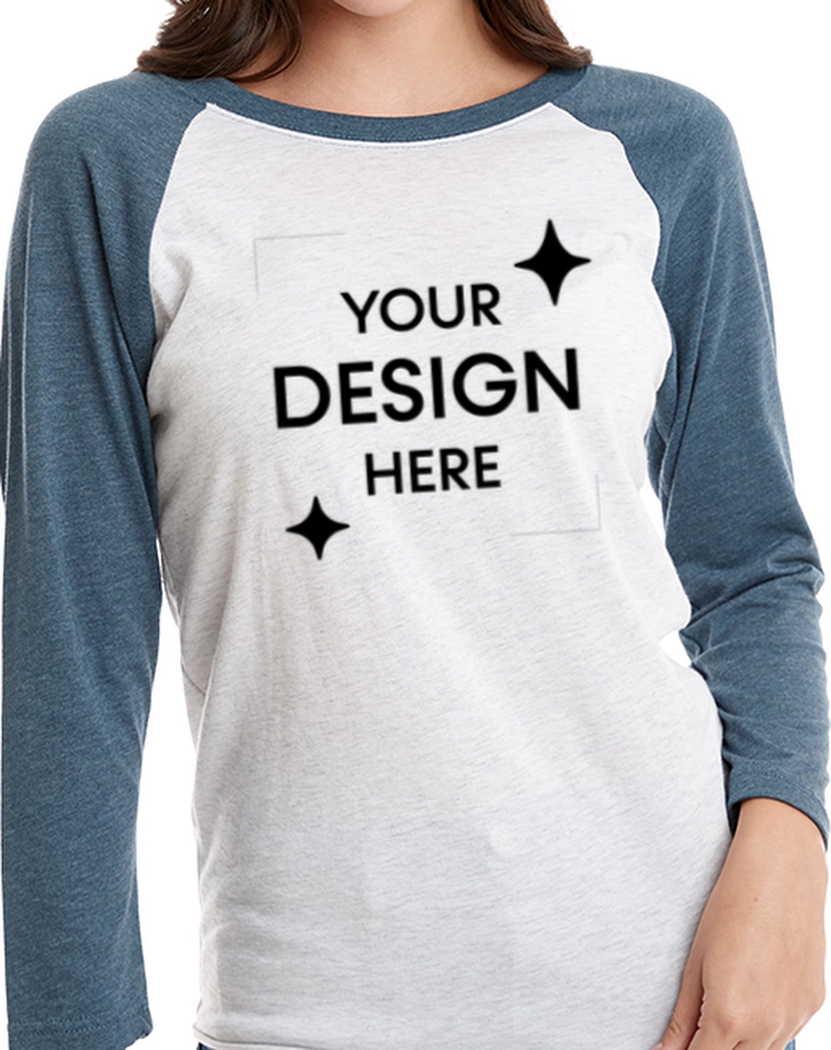 Unisex Triblend 3/4-Sleeve Raglan