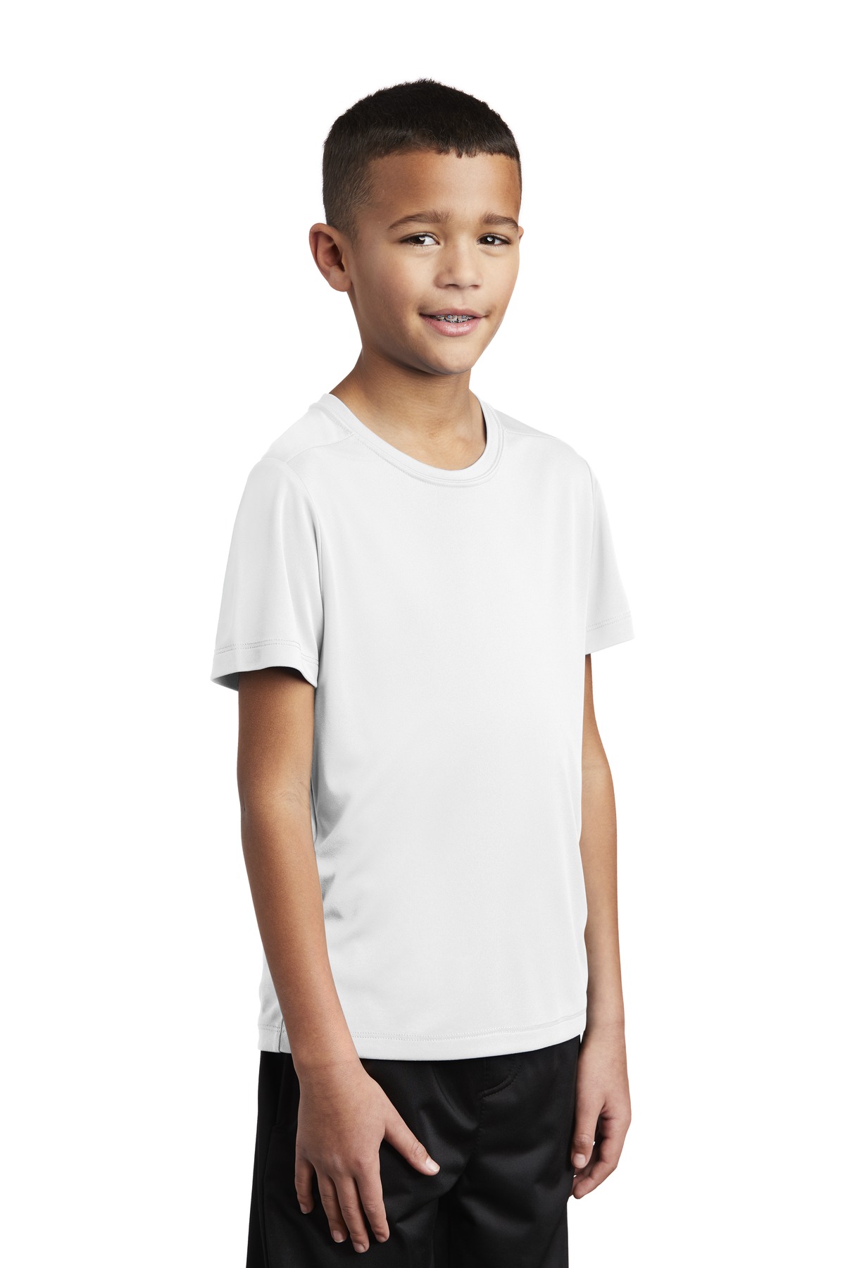 Sport-Tek YST420 White