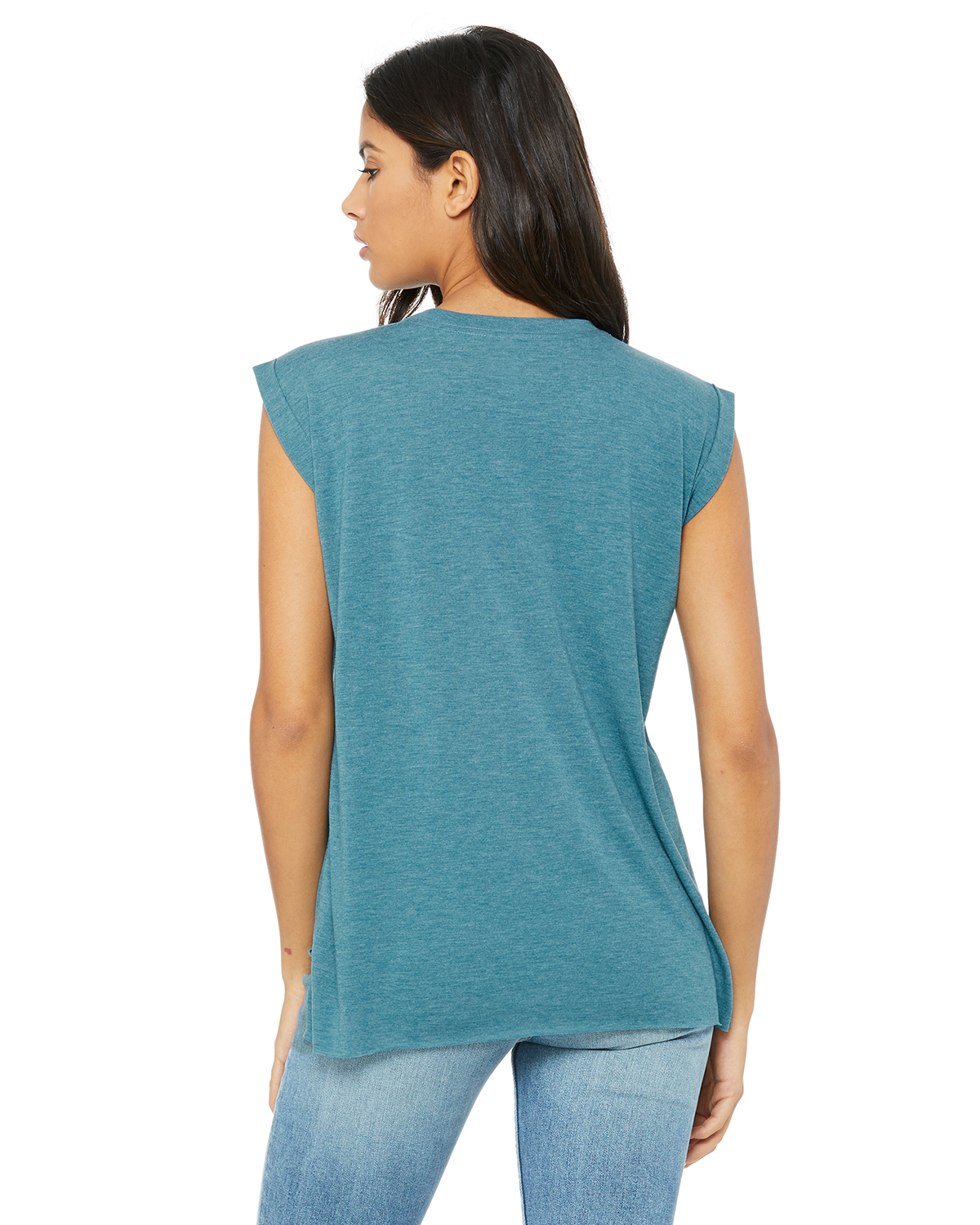 Bella + Canvas 8804 Heather Deep Teal