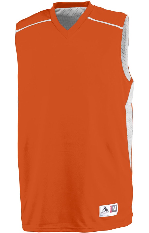 Augusta Sportswear 1171 Orange / White