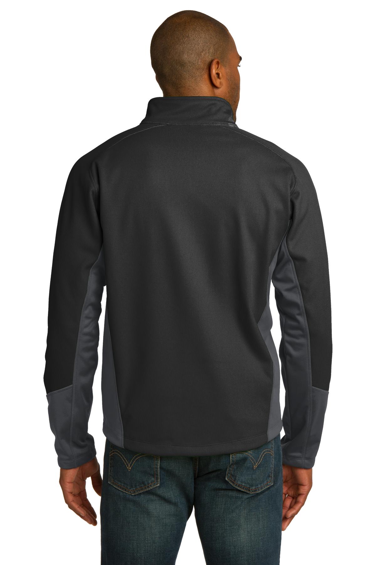 Port Authority J319 Black / Mag Gray