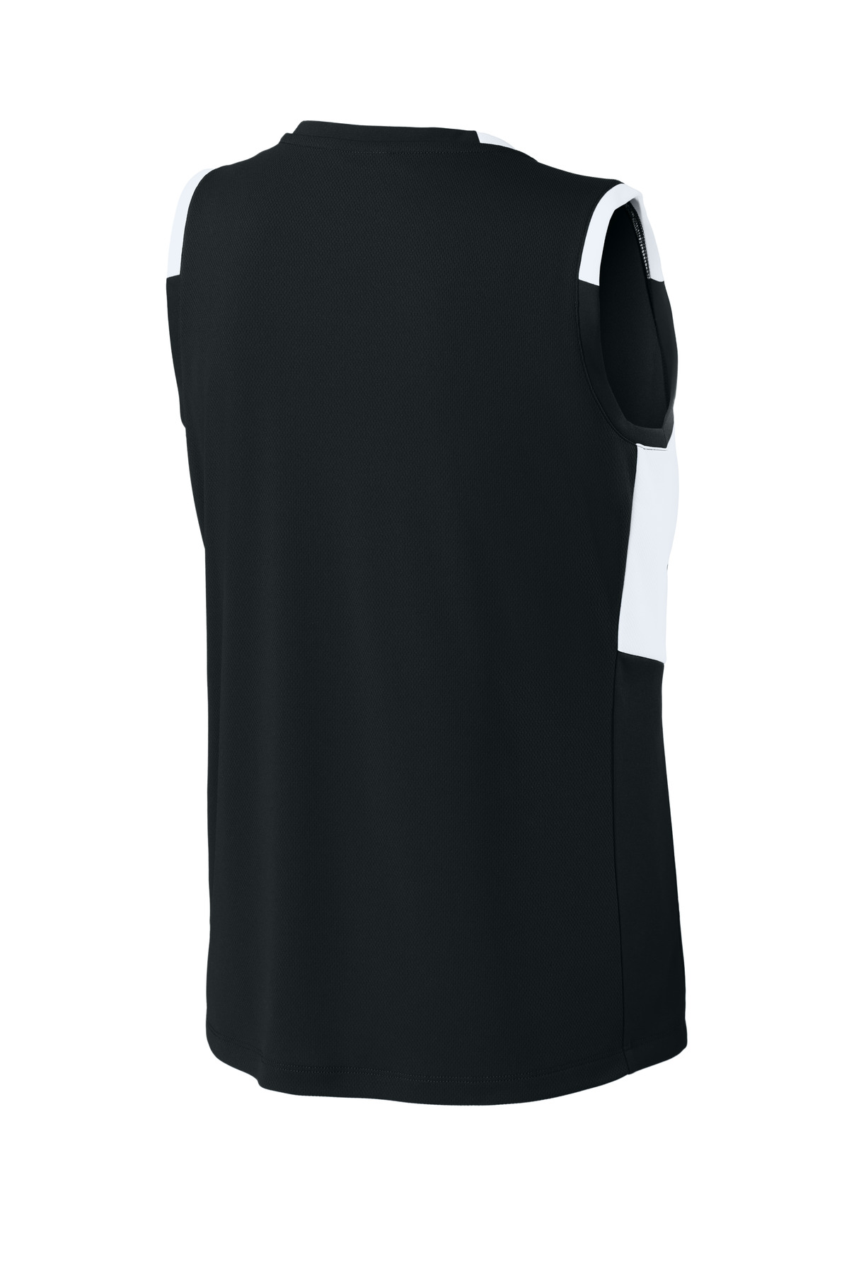 Sport-Tek LST441 Black/ White