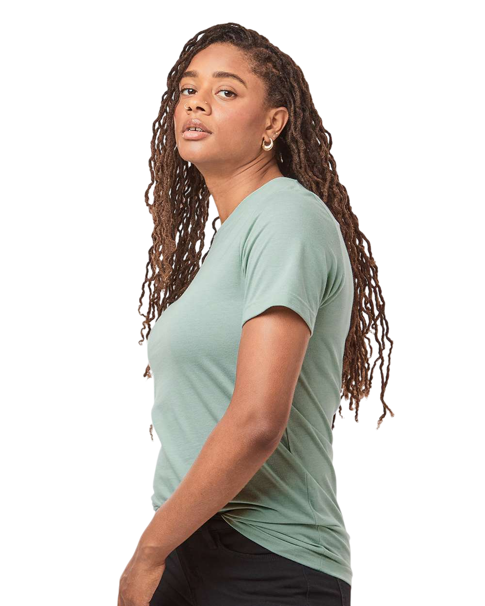 Tultex 602CVC Heather Light Sage